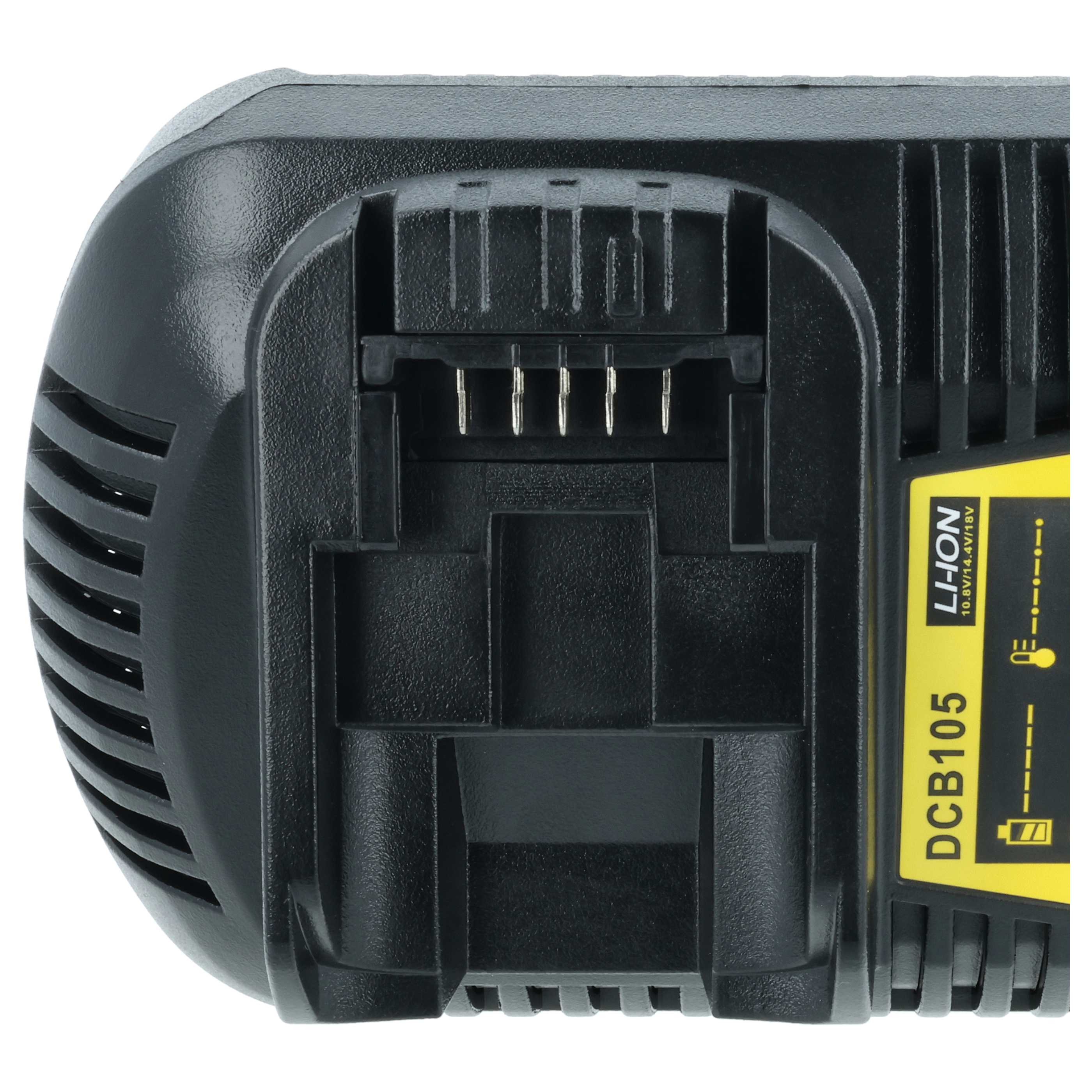 Charger replaces Dewalt DCB102, DCB120, DCB105, DCB112 for Dewalt Power Tool Batteries - Li-Ion, 3.0A