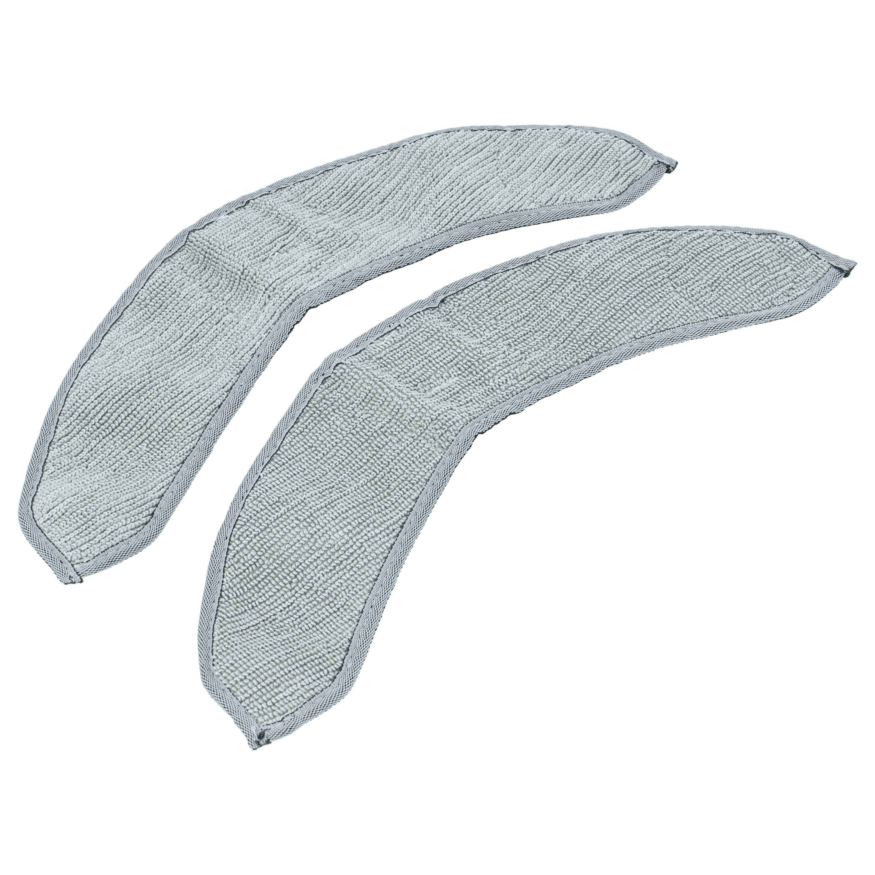 2x Cleaning Cloth suitable for Roomba Combo 10 Max, J7, J7+ Robot Vacuum - microfibre