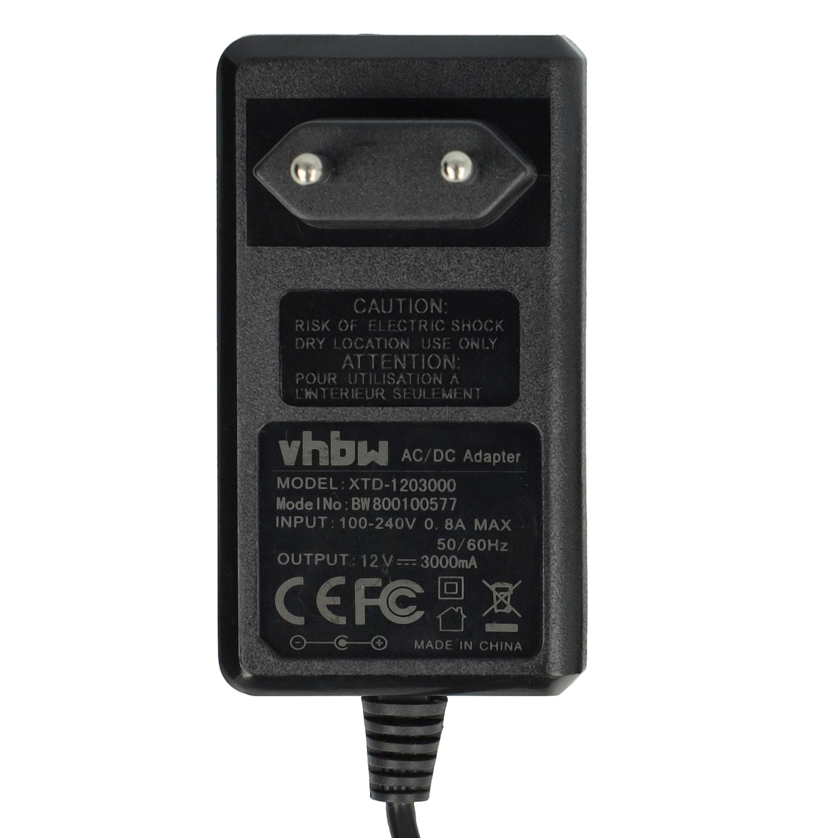 Mains Power Adapter replaces Asus 90-XB0KOAPW00150Q, ADP-36EH C for AsusNotebook, 24 W