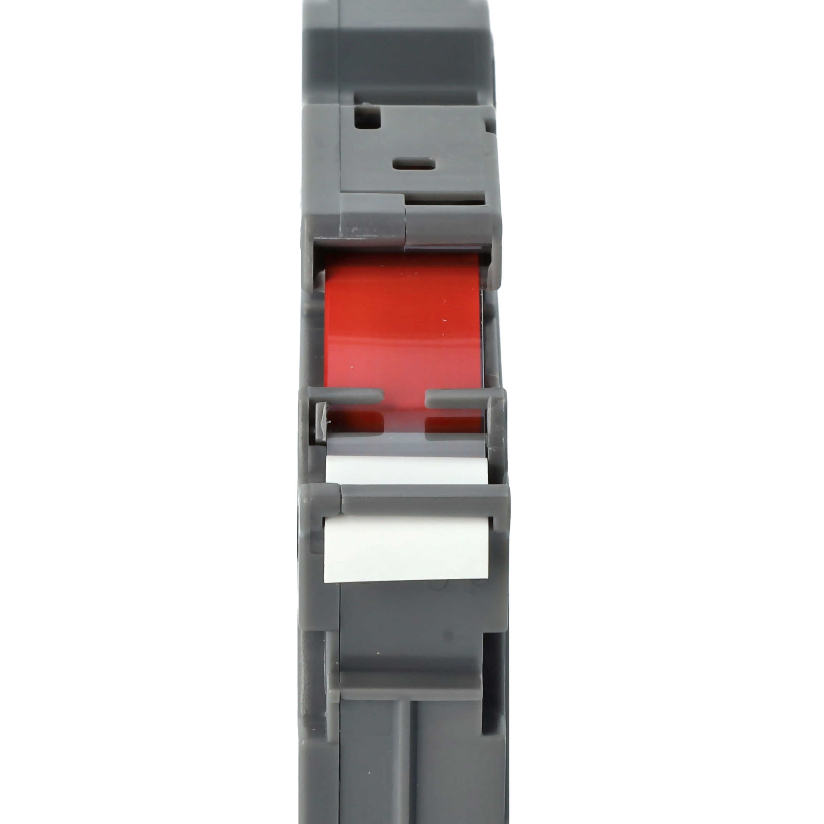 Cassette à ruban remplace Brother TZ-232, TZE-232 - 12mm lettrage Rouge ruban Blanc