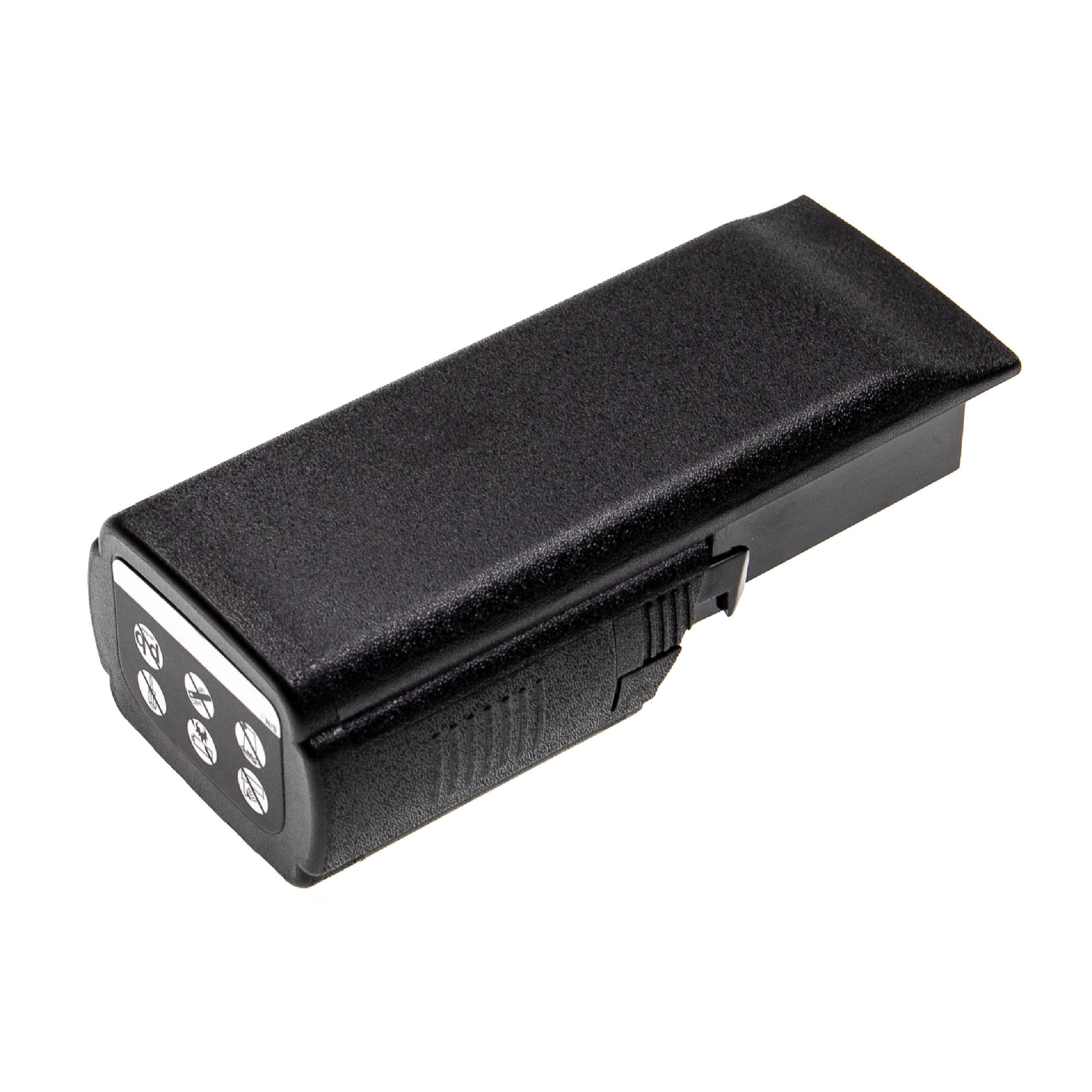 Batterie remplace Motorola NNTN7034A, NNTN7034B, NNTN7035 pour radio talkie-walkie - 4600mAh 7,4V Li-ion
