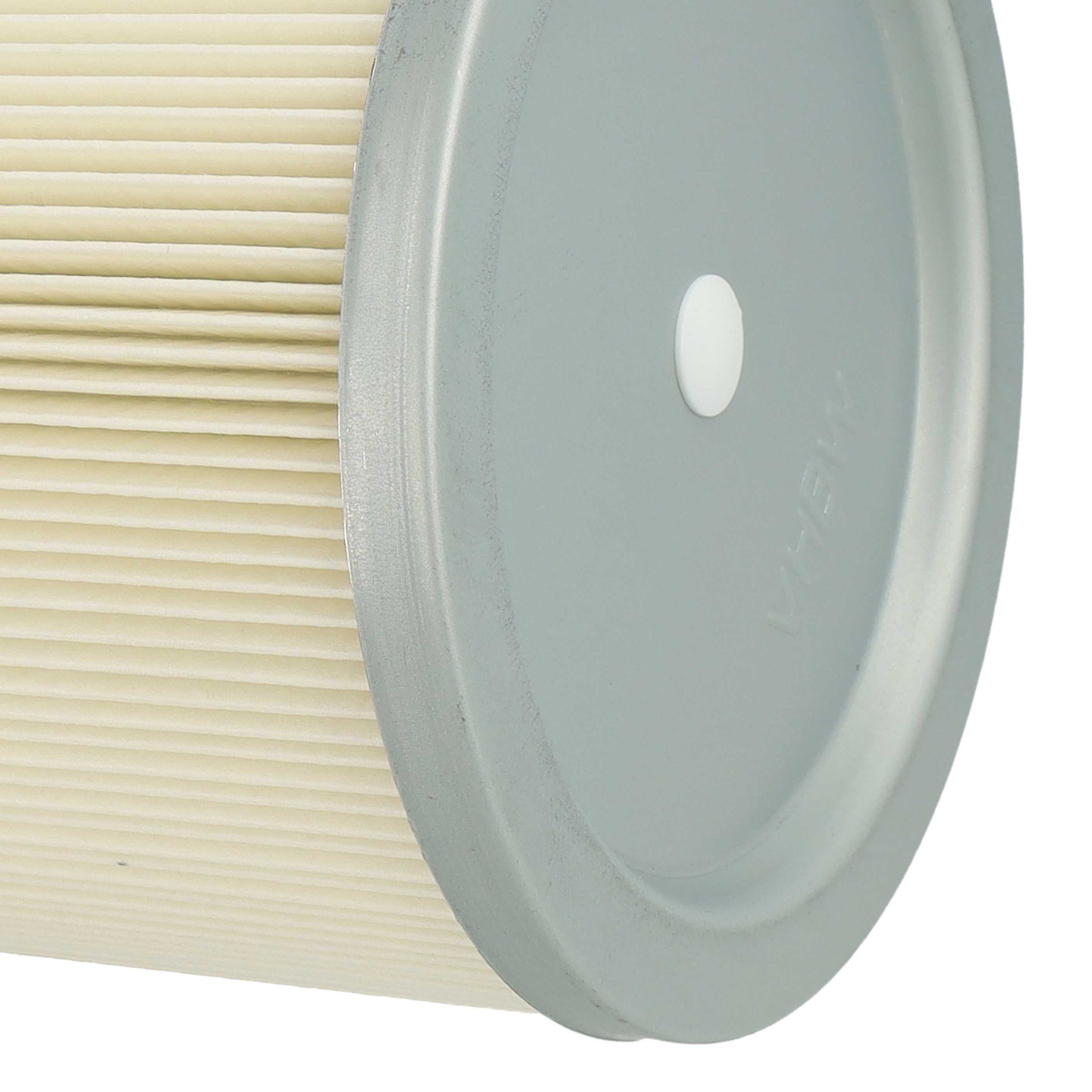 8x Filtro reemplaza Kärcher 57310070, 5.731-007.0 para aspiradora Kärcher, blanco / plata / azul
