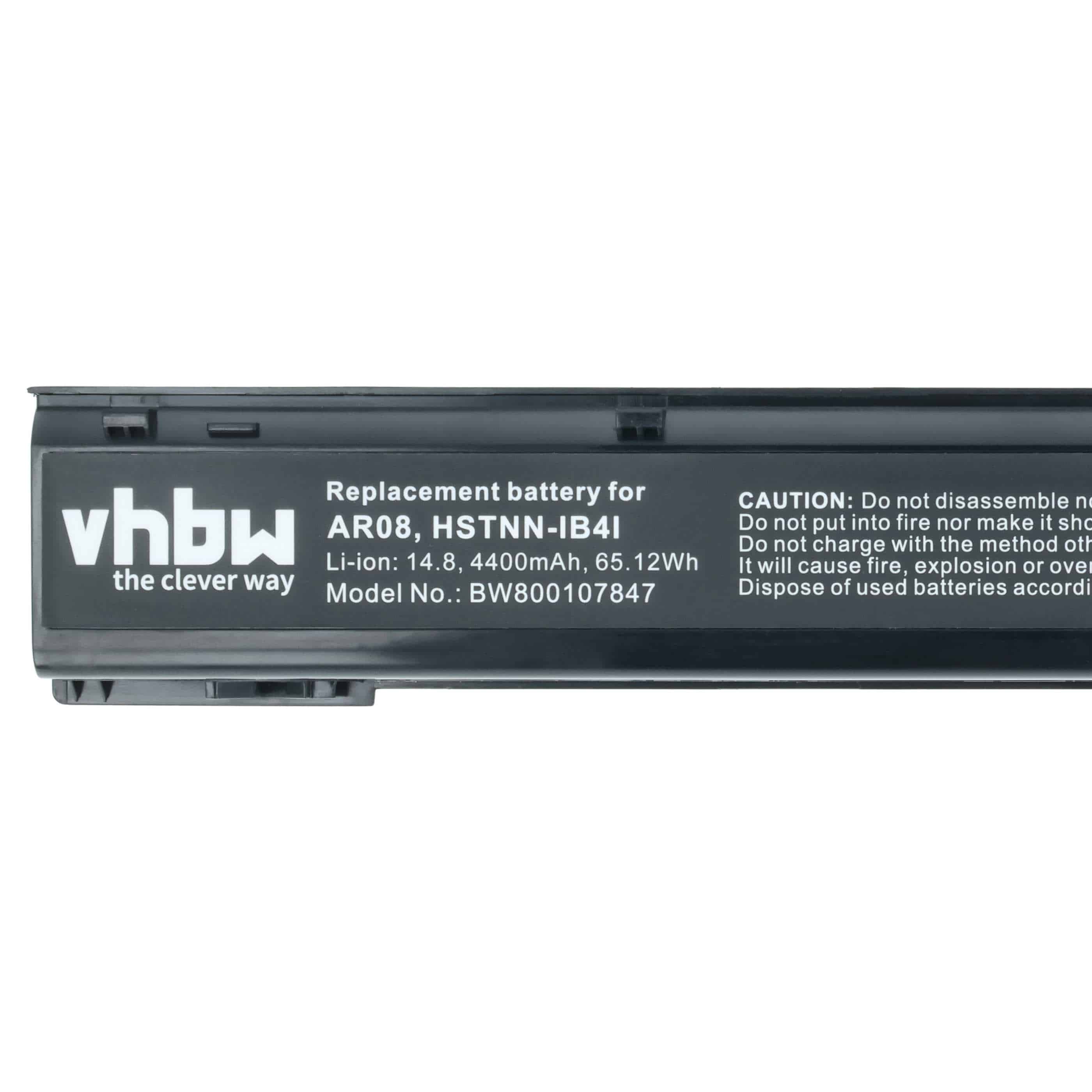 Akumulator do laptopa zamiennik HP 707614-121, 1588-3003, 707614-141 - 4400 mAh 14,4 V Li-Ion, czarny