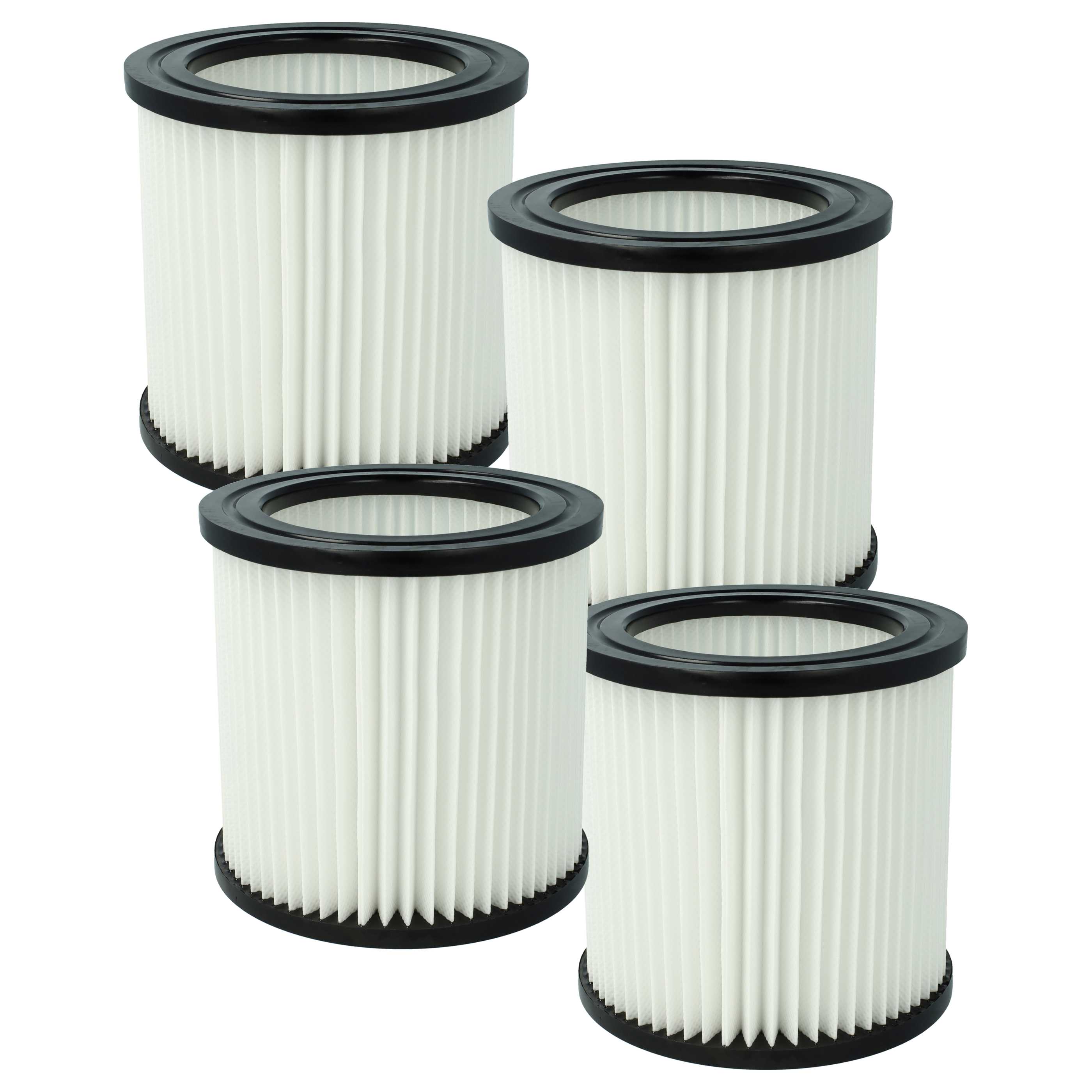 4x Filterfilter element replaces Nilfisk 81943047 for Nilfisk Vacuum Cleaner