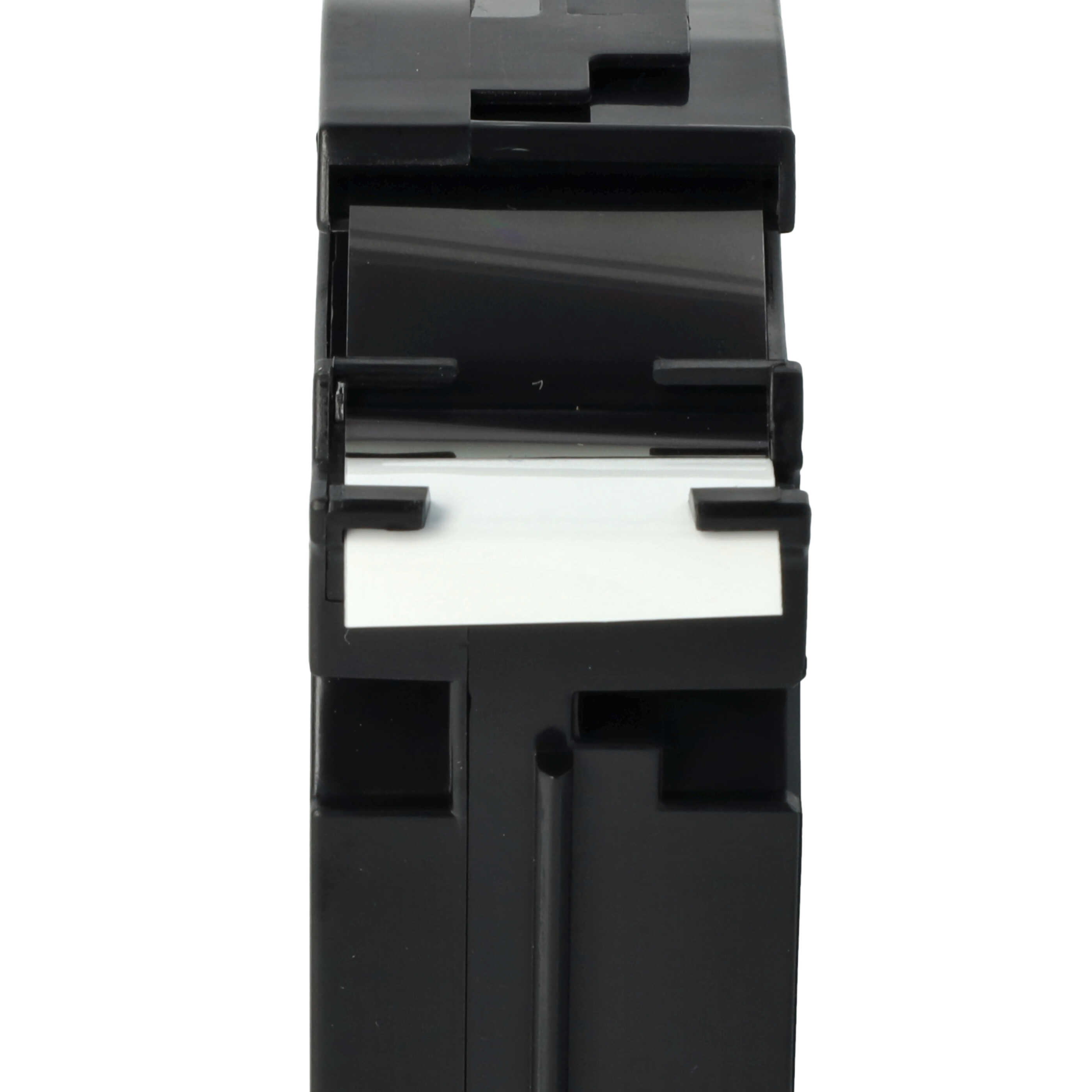 Cassette à ruban remplace Brother TZE-S251 - 24mm lettrage Noir ruban Blanc, extra fort