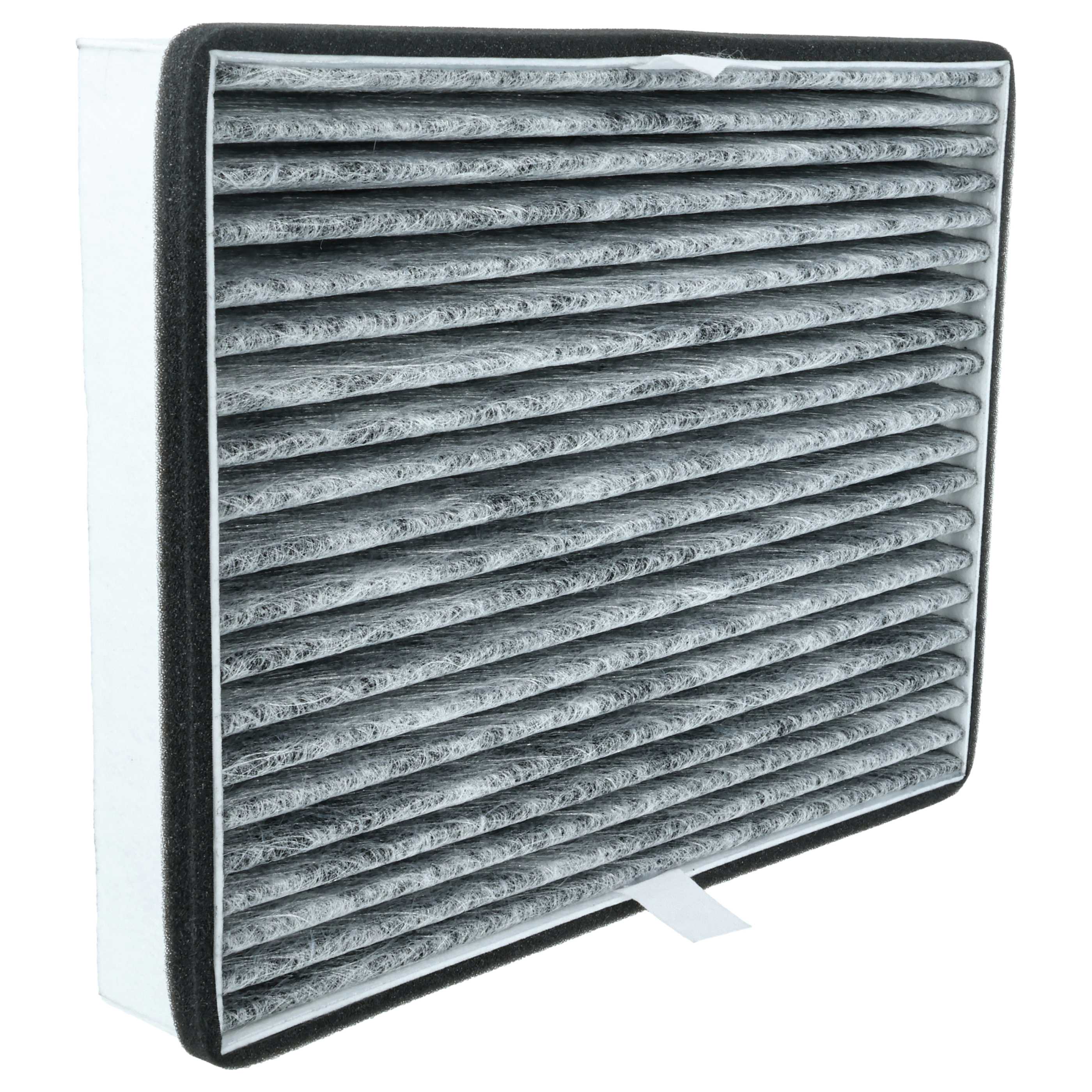 Filtre à charbon actif remplace Miele 20228038, DKF 36-P pour hotte Miele