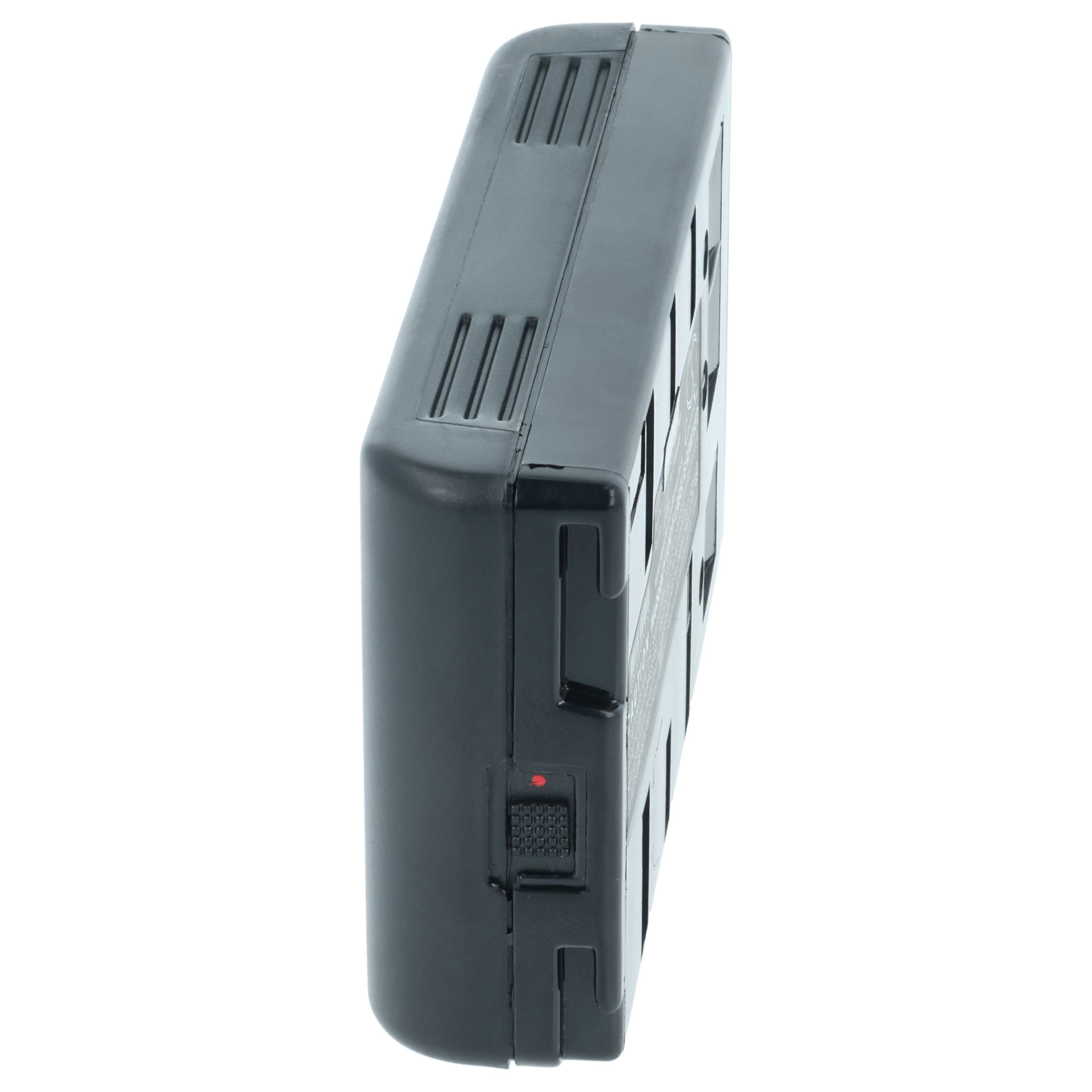 Videocamera 3x Battery replaces JVC BN-V22U, BN-V20, BN-V24U, BN-V22, BN-V20US, BN-V20U - 2000 mAh 6 V NiMH