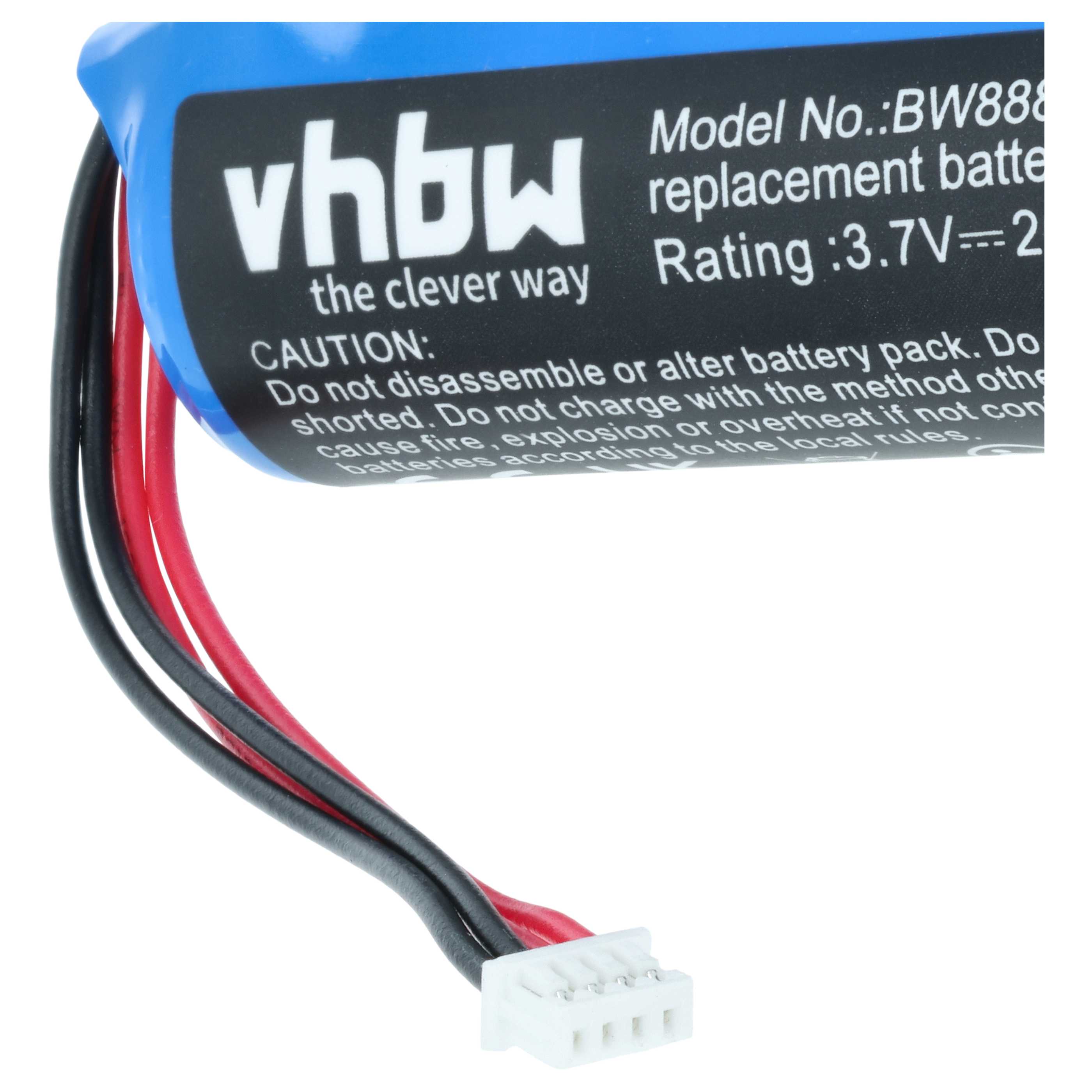 Batterie remplace DJI 1WJG0480, TI100782 pour manette de drone DJI - 2600mAh 3,7V Li-ion