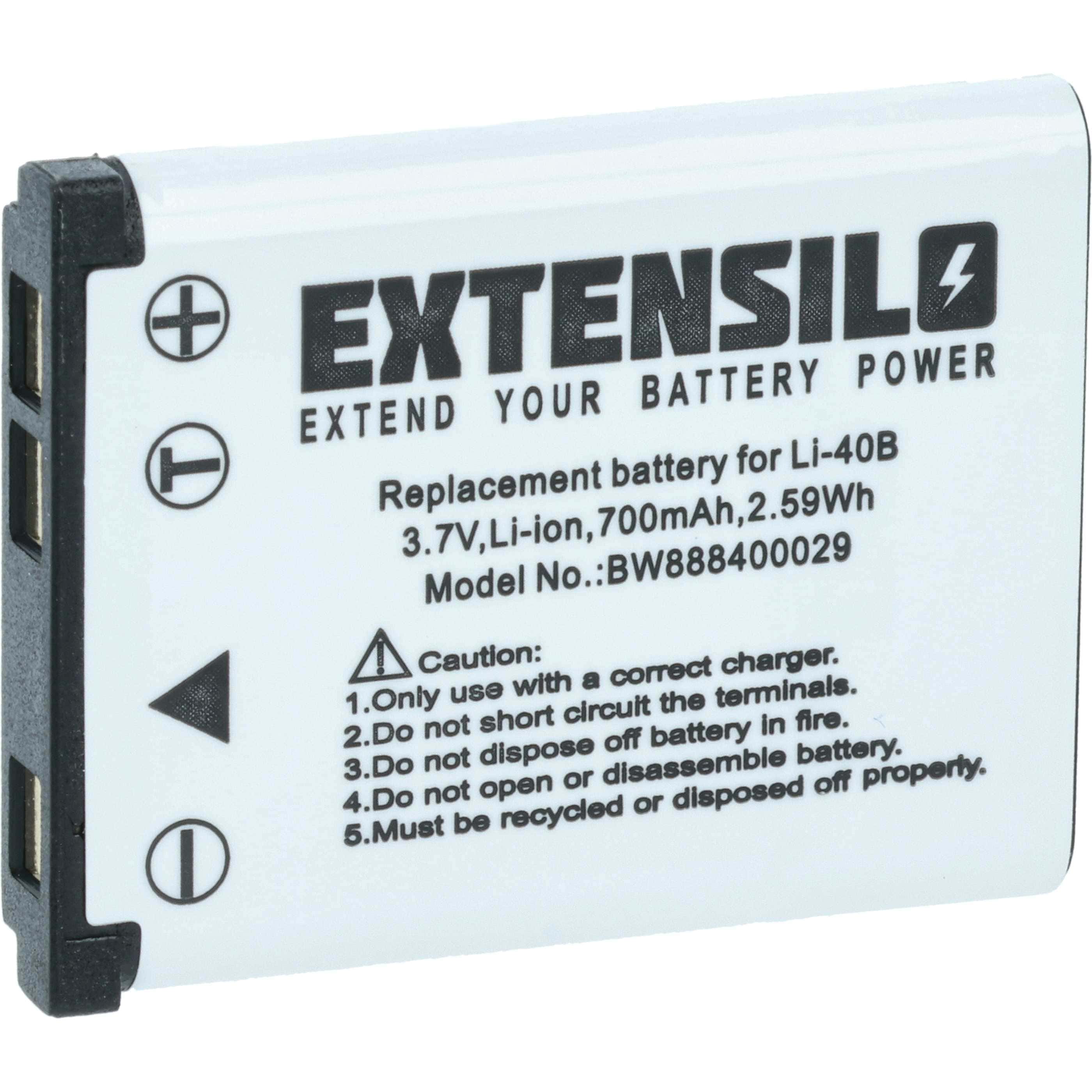 1x station de charge, 1x câble d'alimentation, 1x batterie remplace BenQ DLI216 pour caméra Bosch