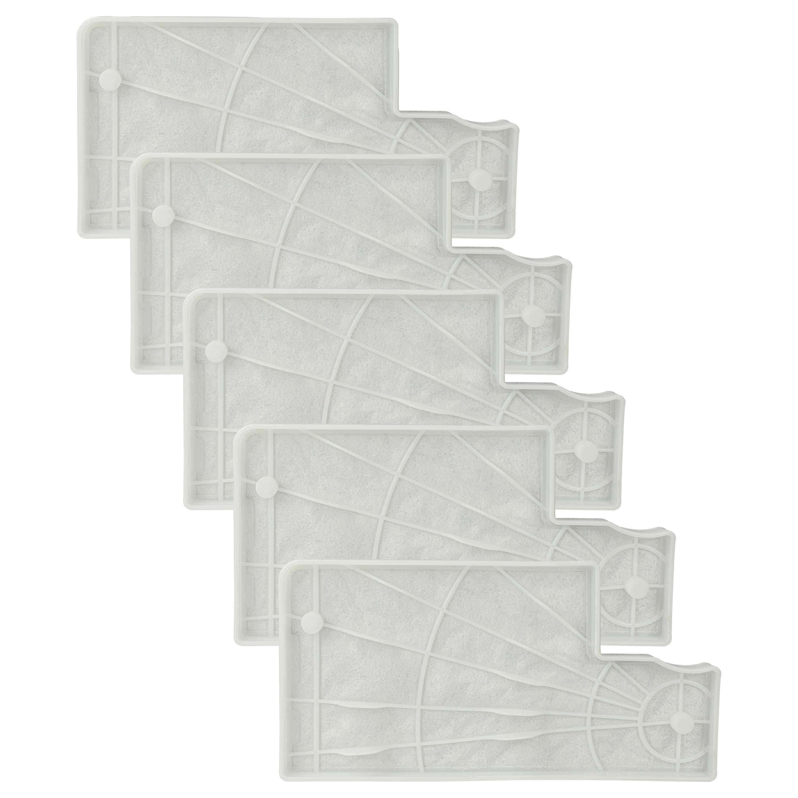 5x Filtro reemplaza Kärcher 5.731-611.0 para aspiradora, 9,2 x 18,3 cm