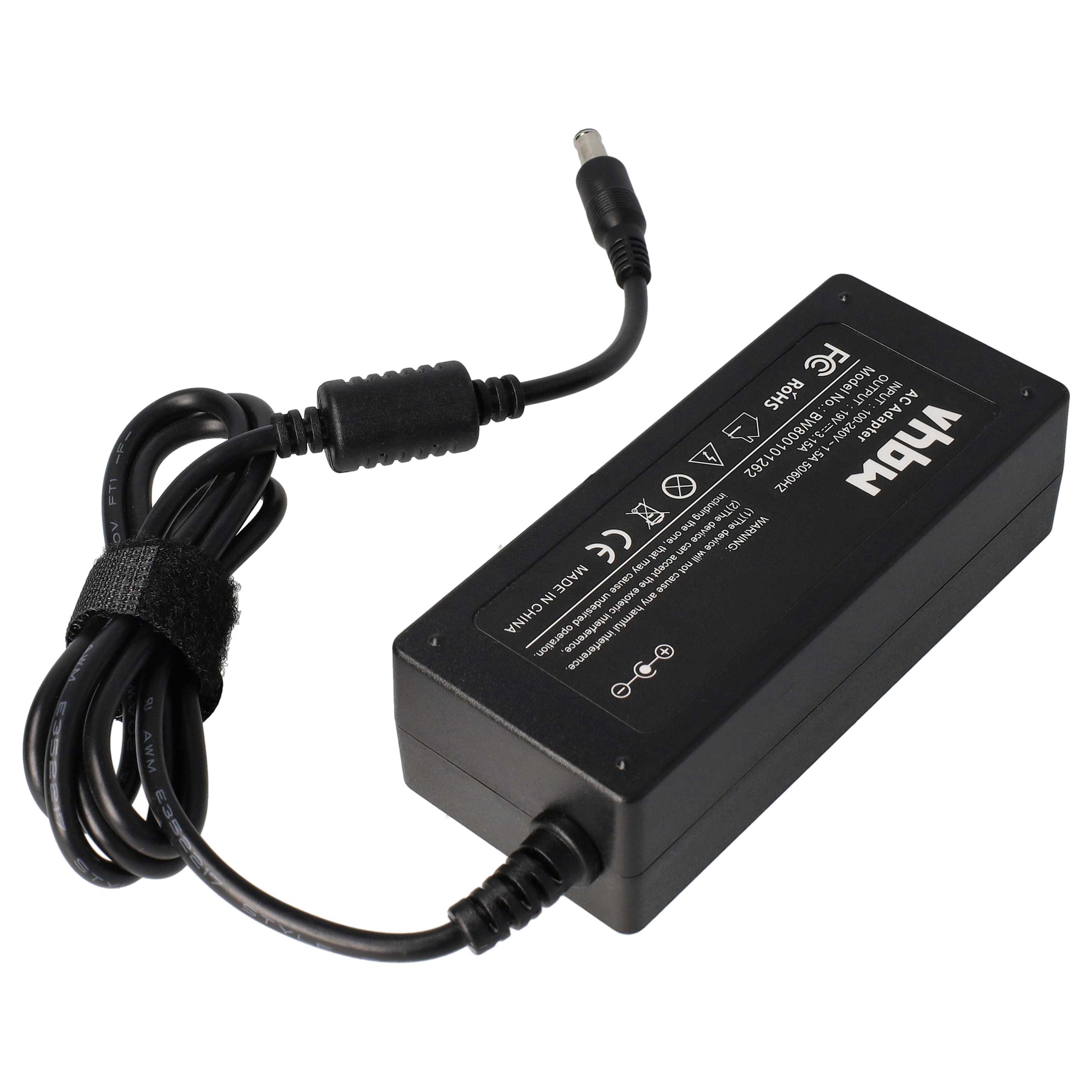 Mains Power Adapter replaces Samsung AD-6019(V), AD-6019, PSCV600104A, AD-6019A for SamsungNotebook, 60 W