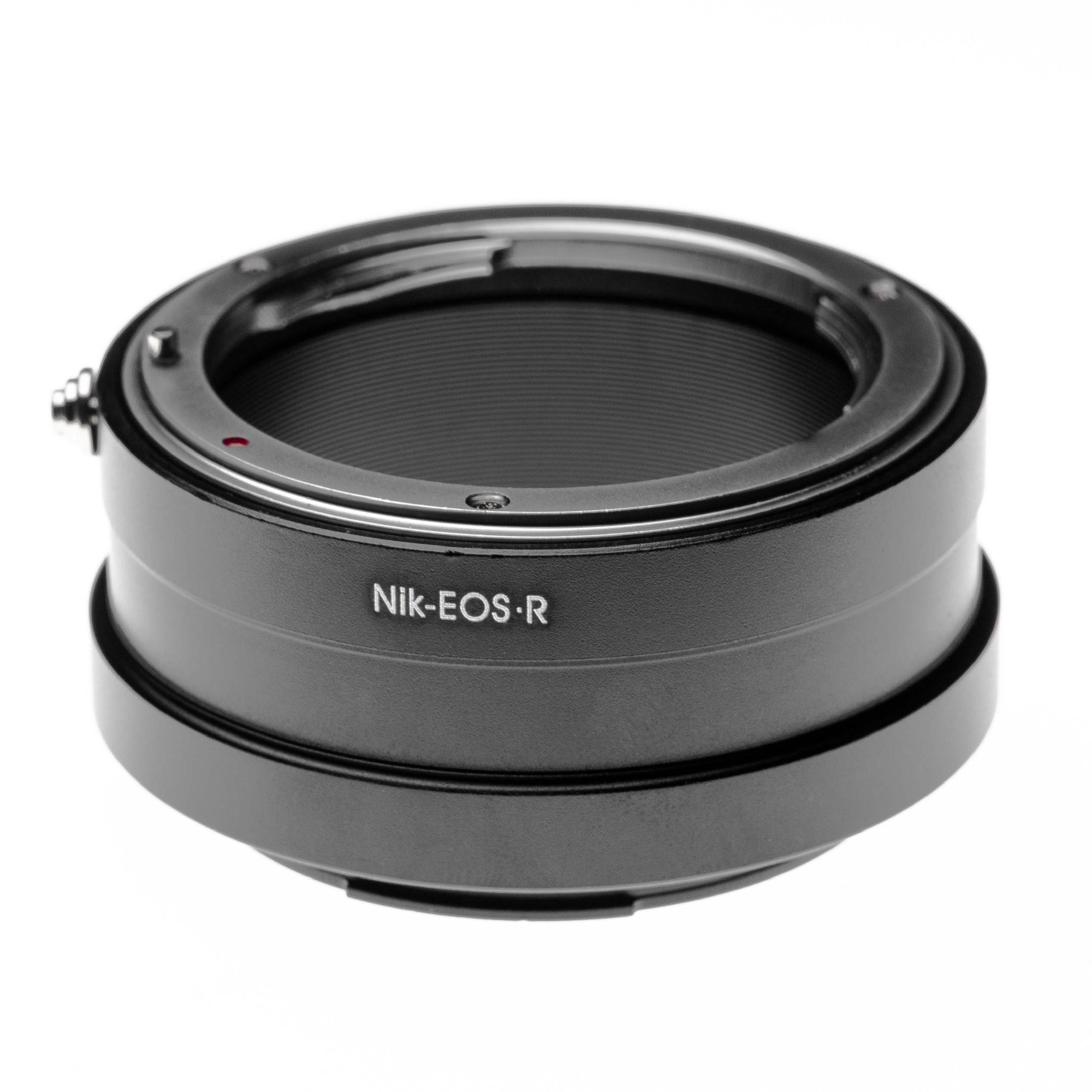 vhbw Adapter Ring compatible with - RF-Bayonet, compatible with Nikkor AI lenses Black Silver