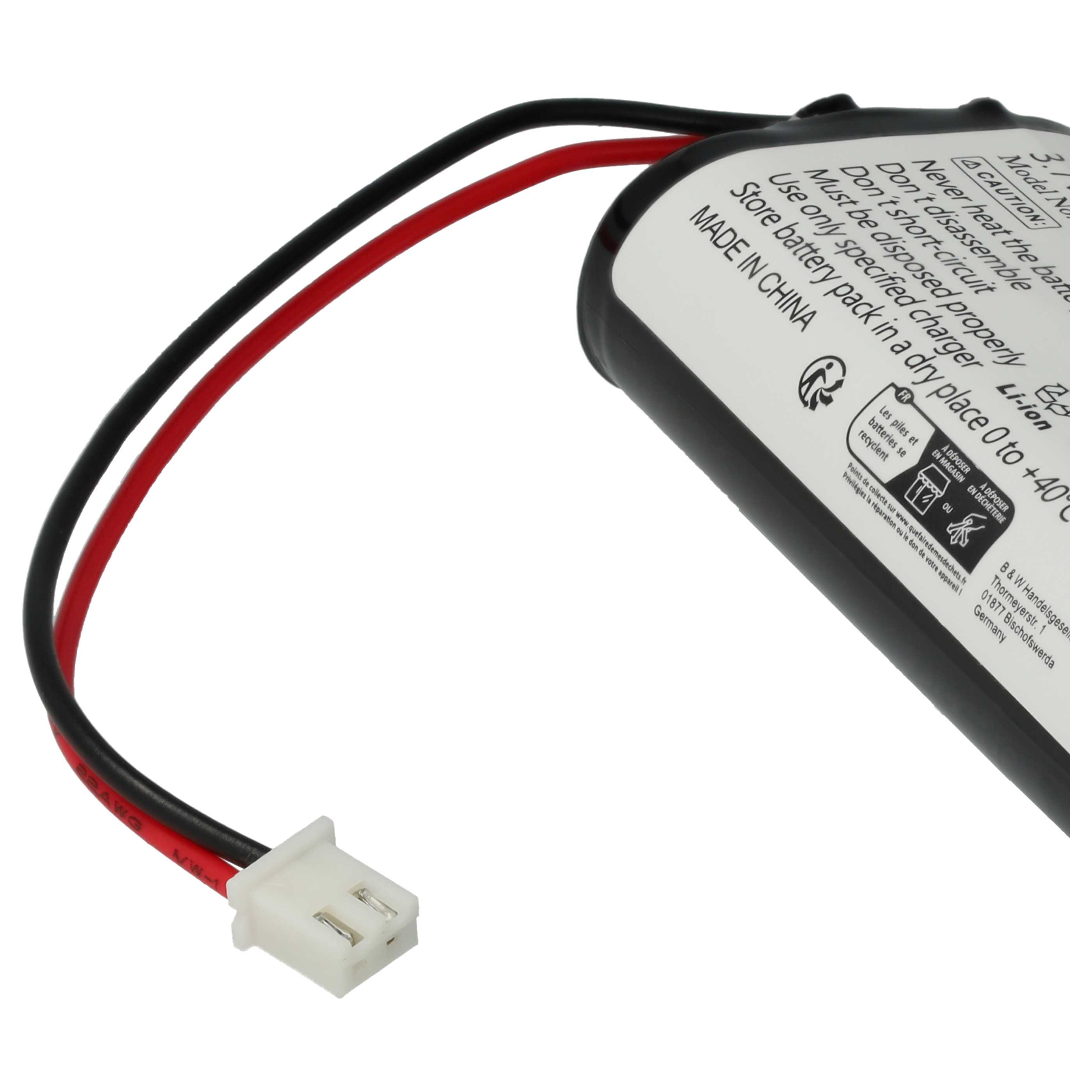 2x Batteria per Sigor Nuindie, Numotion, Villeroy & Boch Seoul 2.0, Zafferano Poldina - 6800mAh 3,7V Li-Ion