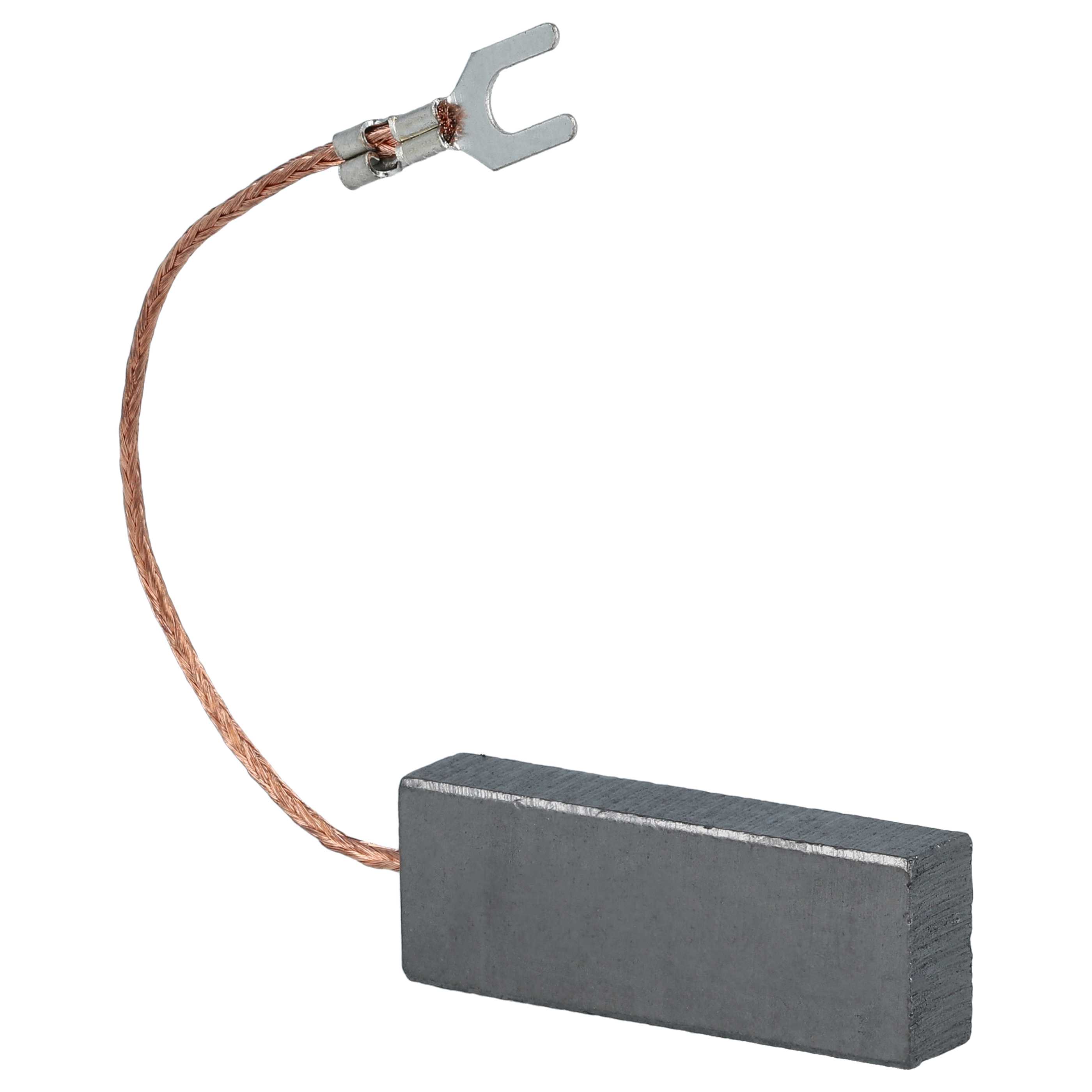 Kohlebürste als Ersatz für Kärcher 66102470, 6.610-247.0, 4002667772890 für Elektrowerkzeug - 6,3 x 11 x 30mm