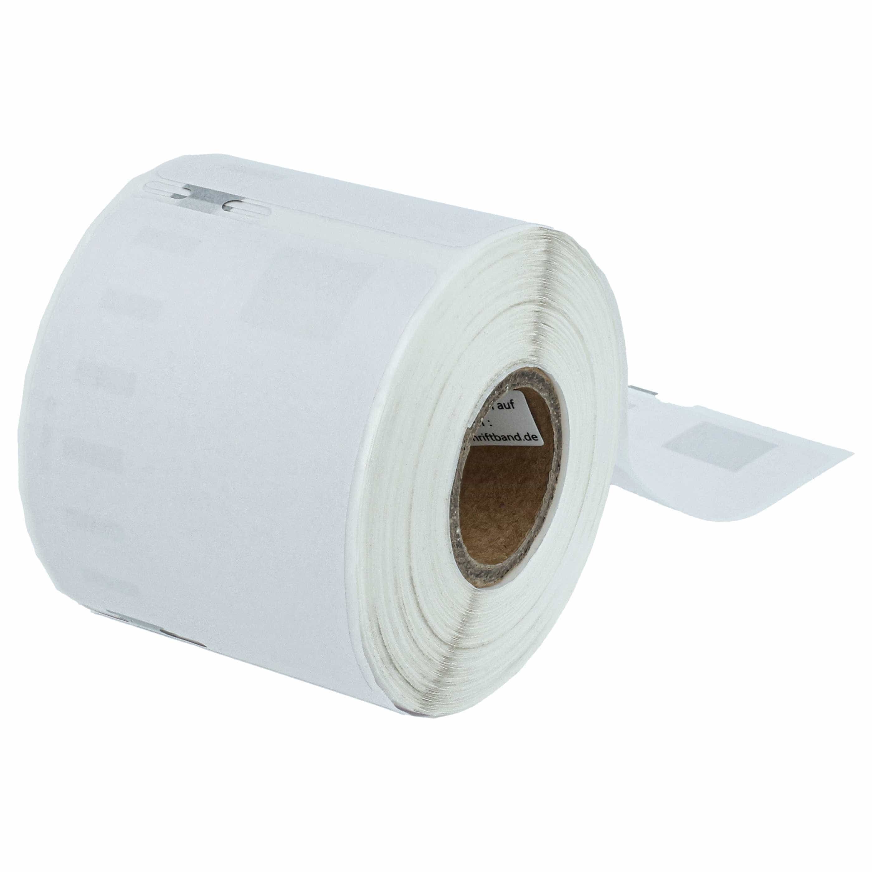 5x Etykiety do drukarki zam. Dymo 99015 - 54 mm x 70 mm