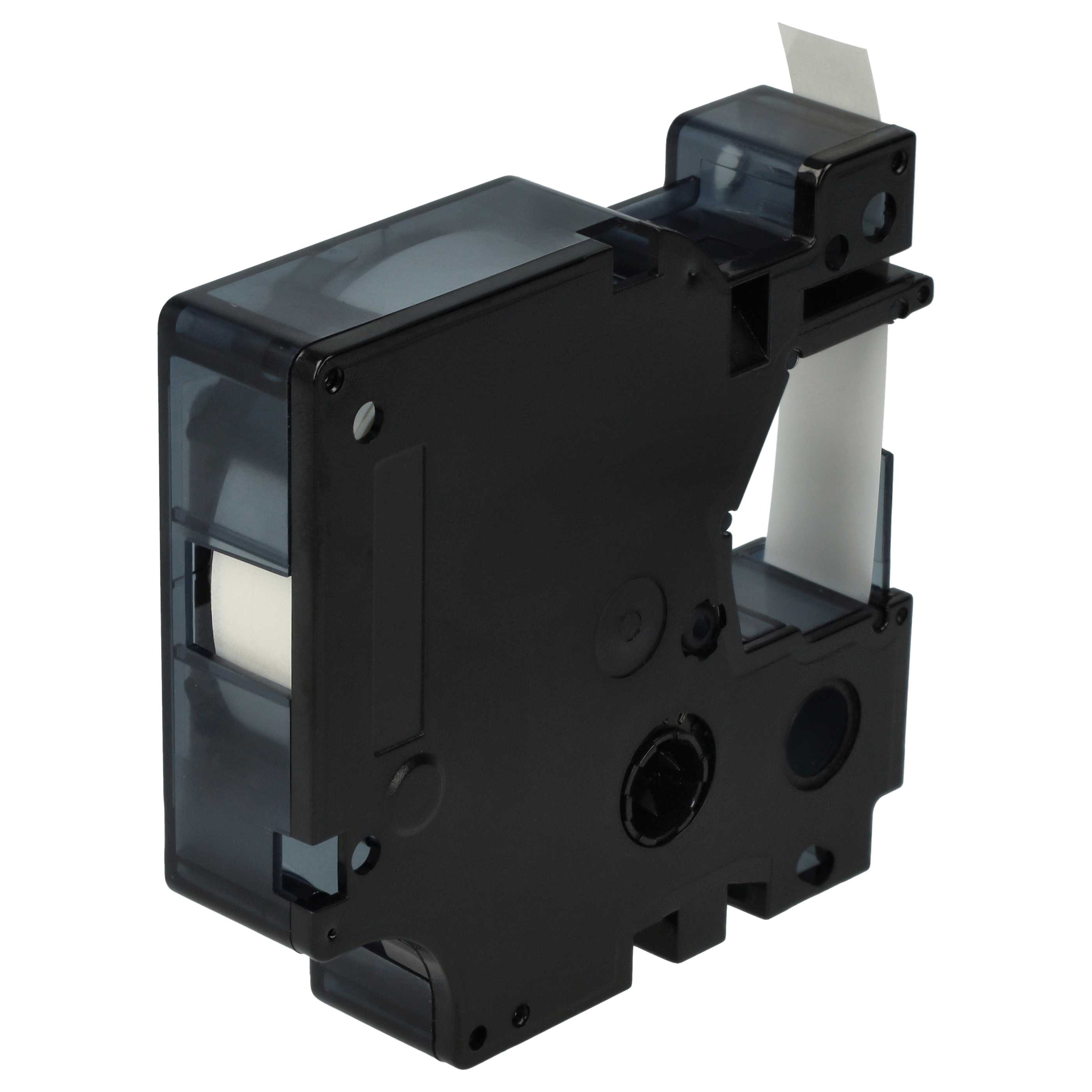 Label Tape replaces Dymo D1, 40920 - 9 mm White to Transparent