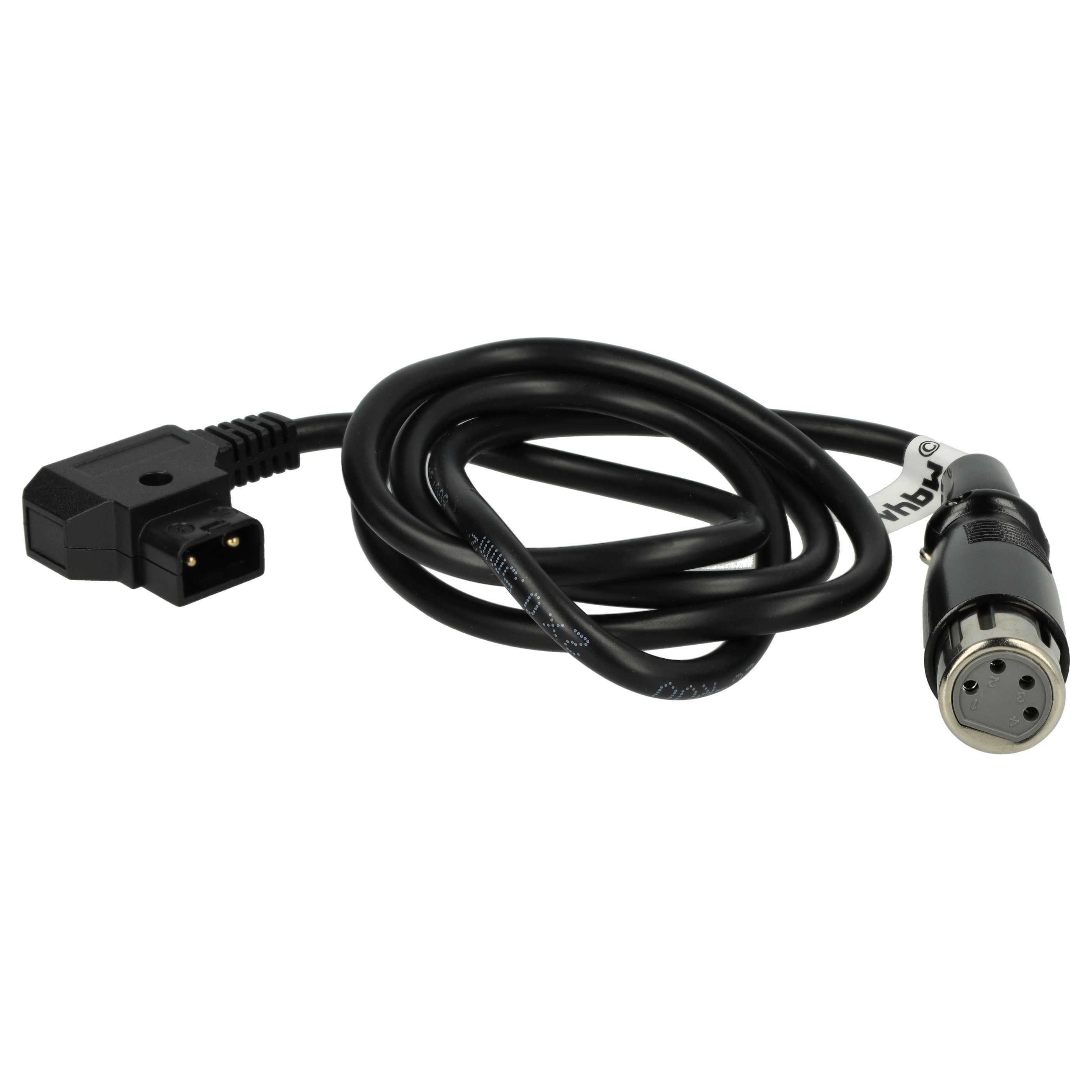 Adaptador D-Tap para Anton Bauer D-Tap, Dionic dispositivos con XLR de 4 pines - D-Tap (m) a XLR 4 pines, 11,5