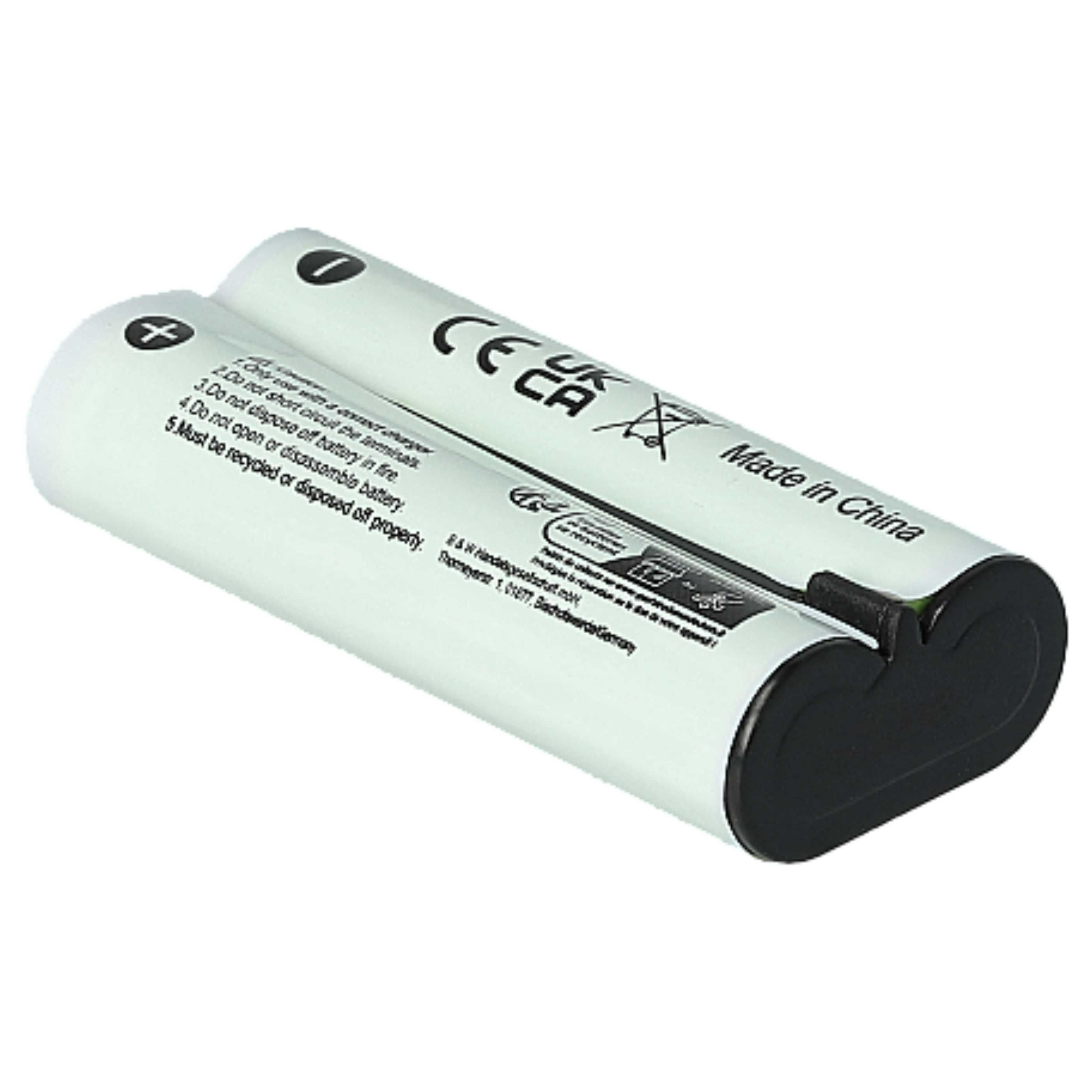 Dictaphone 3x Battery replaces Olympus BR403, BR402 - 800 mAh 2.4 V NiMH