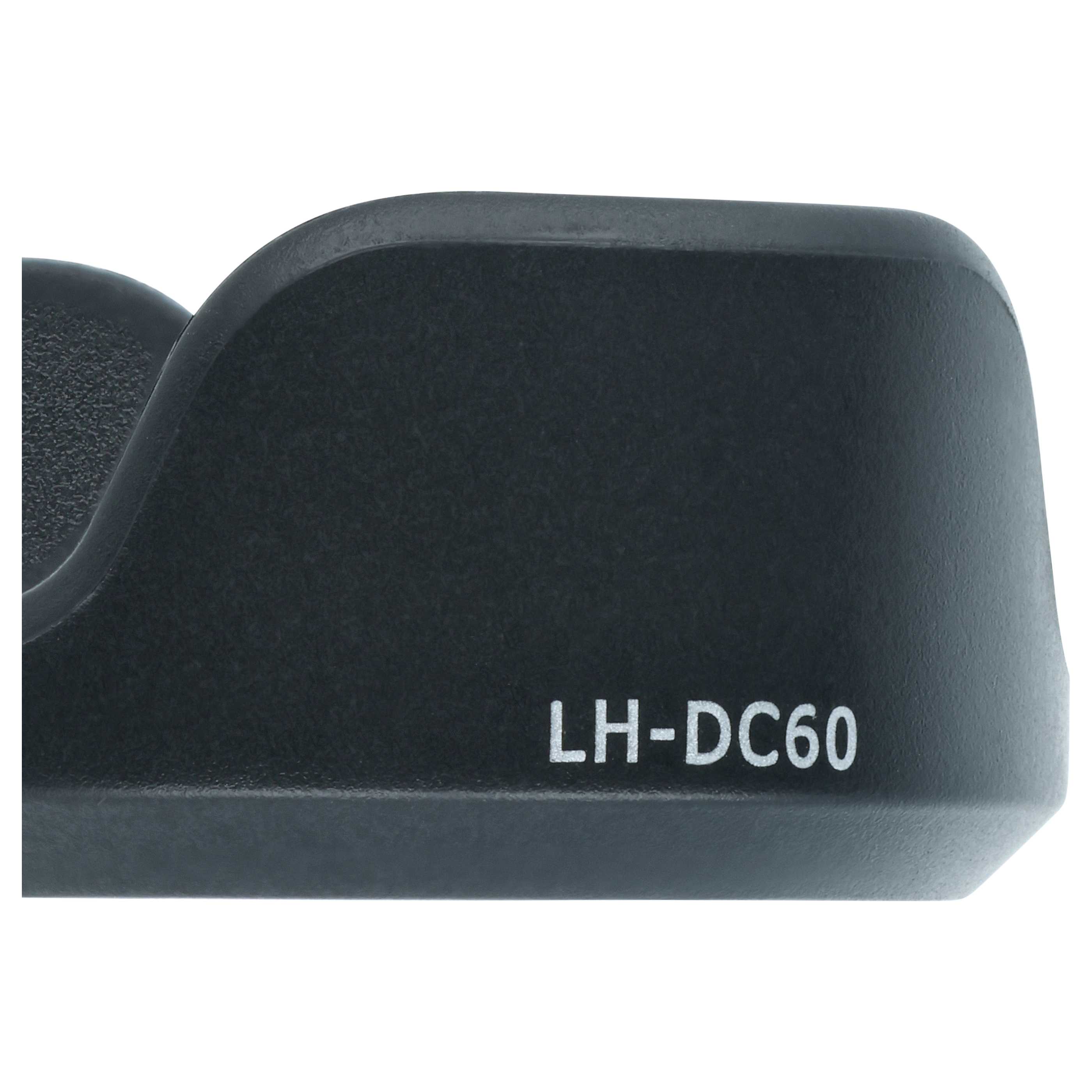 Lens Hood replaces Canon LH-DC60 for Canon Lens with 58 mm Diameter, plastic, black