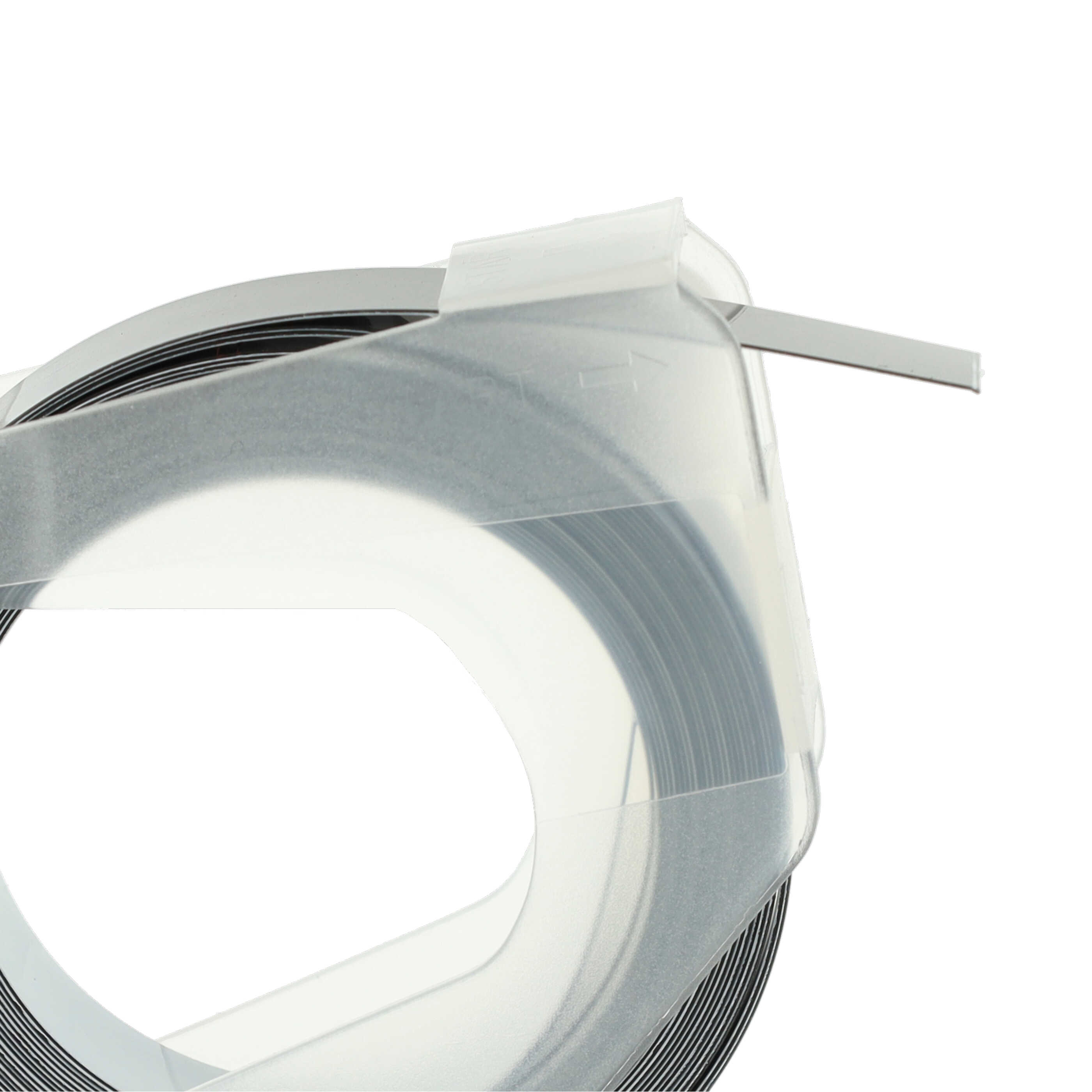 10x Casete cinta relieve 3D Casete cinta escritura reemplaza Dymo 520109, 0898130 Blanco su Negro