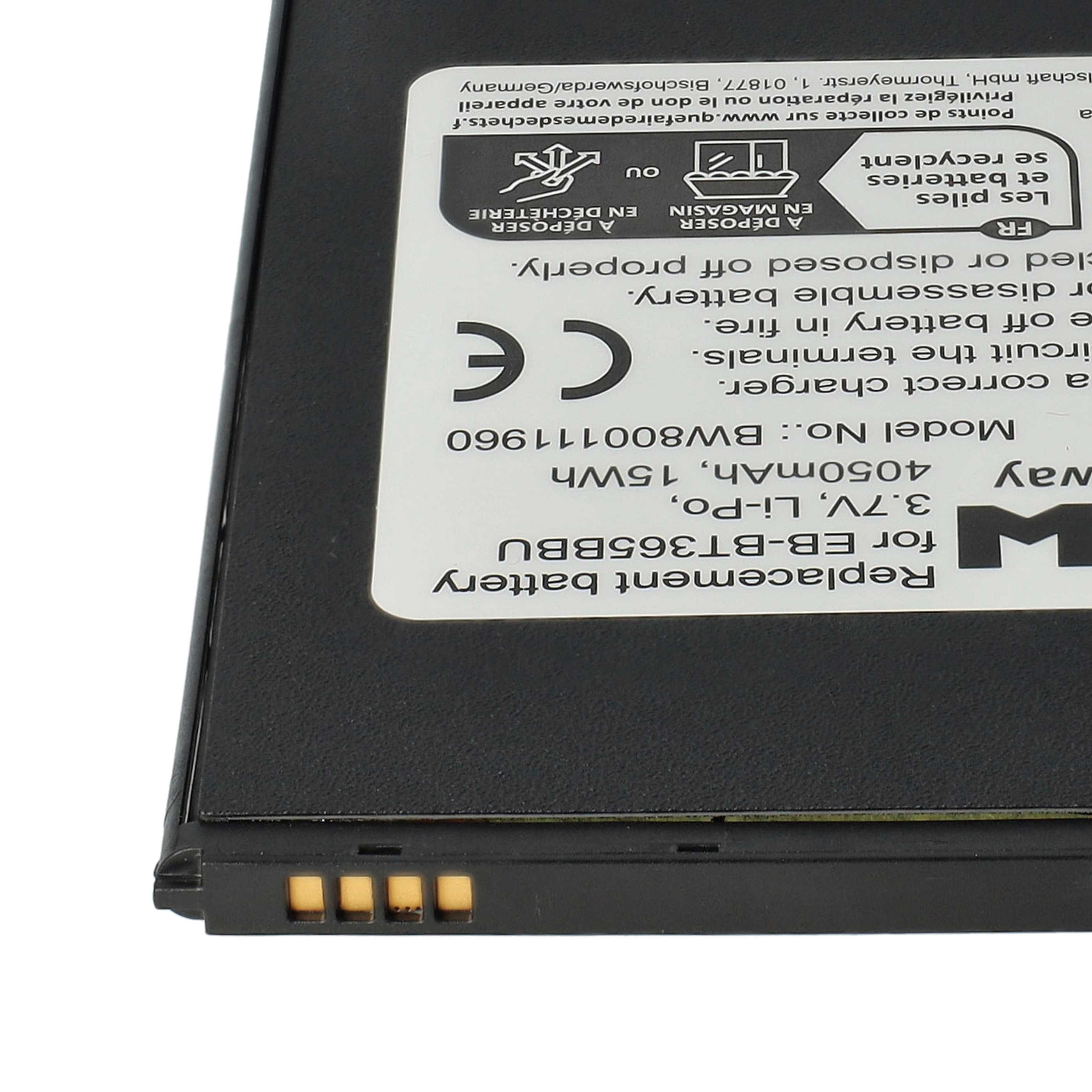 Tablet Replacement Battery for Samsung Galaxy Tab Active, Active 2, Active 2 LTE - 4050 mAh 3.7 V Li-polymer