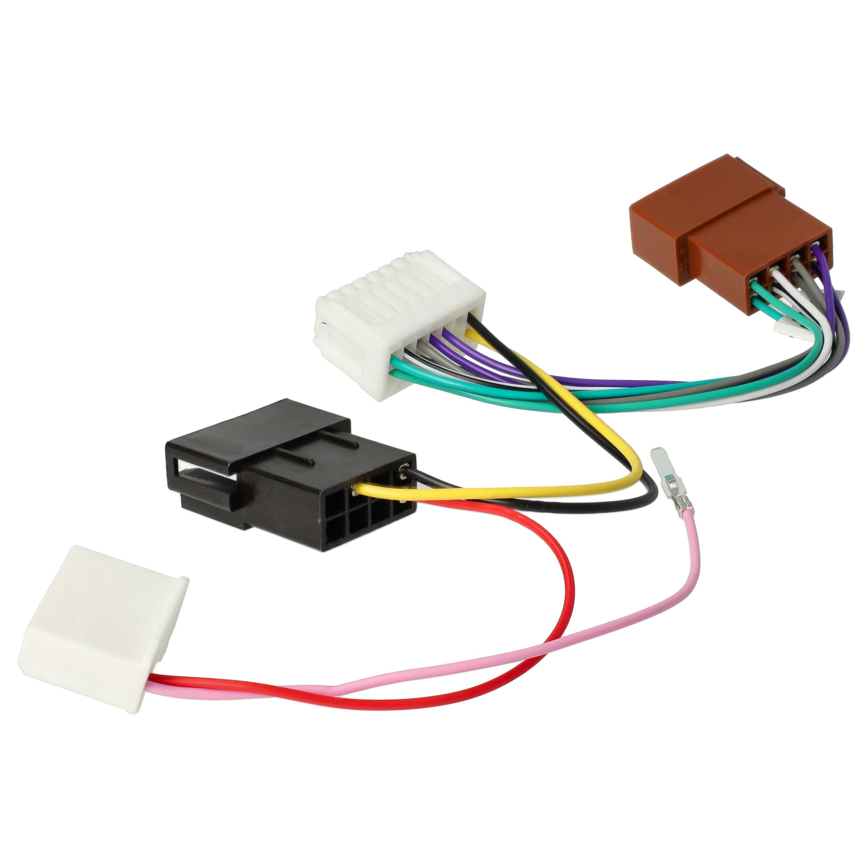 ISO Adapter passend für Renault, Dacia, Mercedes, Opel Autoradio u.a. - ISO 10487 Stecker