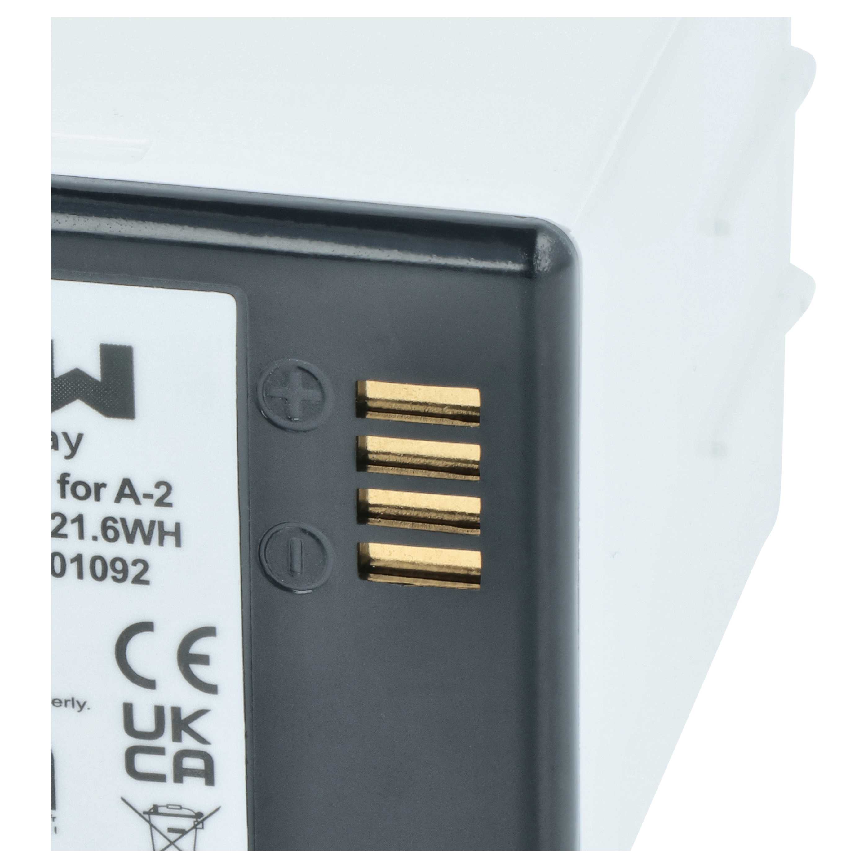 Security Camera 2x Battery replaces Arlo A-2 - 3000 mAh 7.2 V Li-Ion