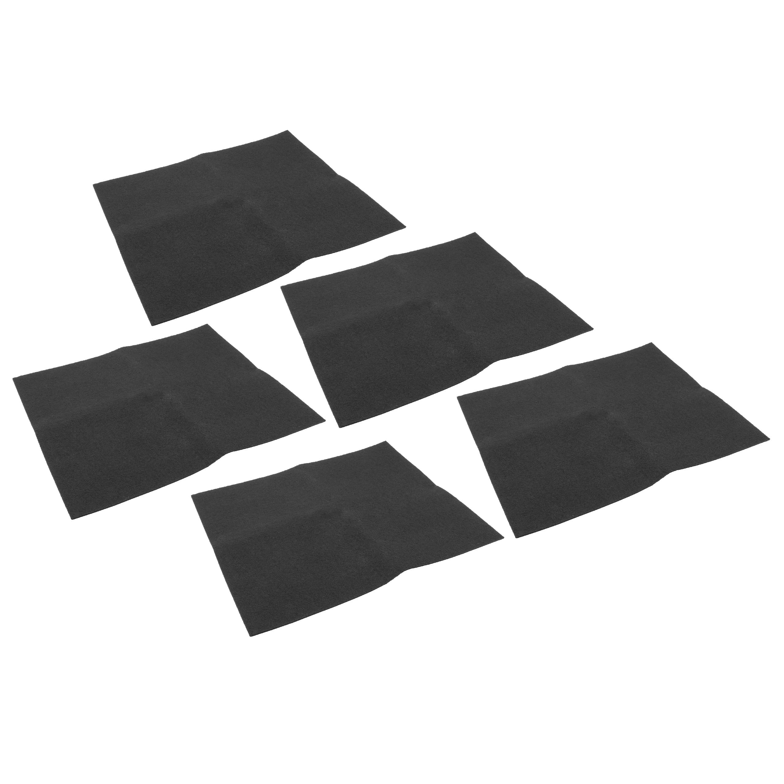 5x Filtres à charbon actif universel pour hotte 60 cm