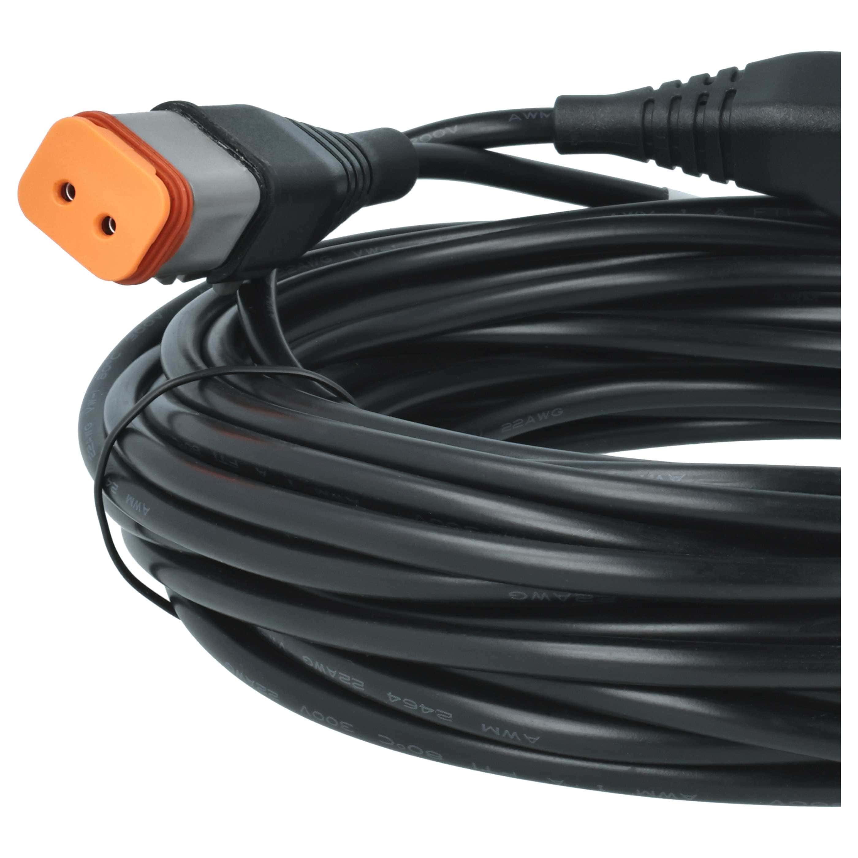 Extension Lead for RTK Reference Station suitable for Mammotion LUBA Robot Mower - 10 m