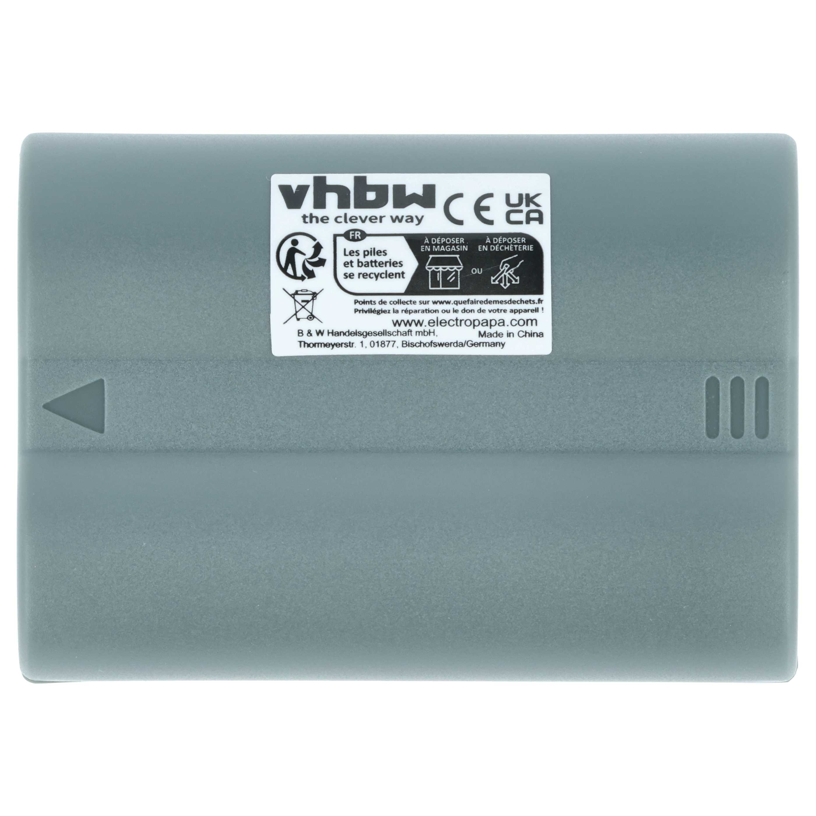 2x Battery replaces Nikon EN-EL3e, EN-EL3, EN-EL3a - 2000mAh, 7.2V, Li-Ion with Info Chip