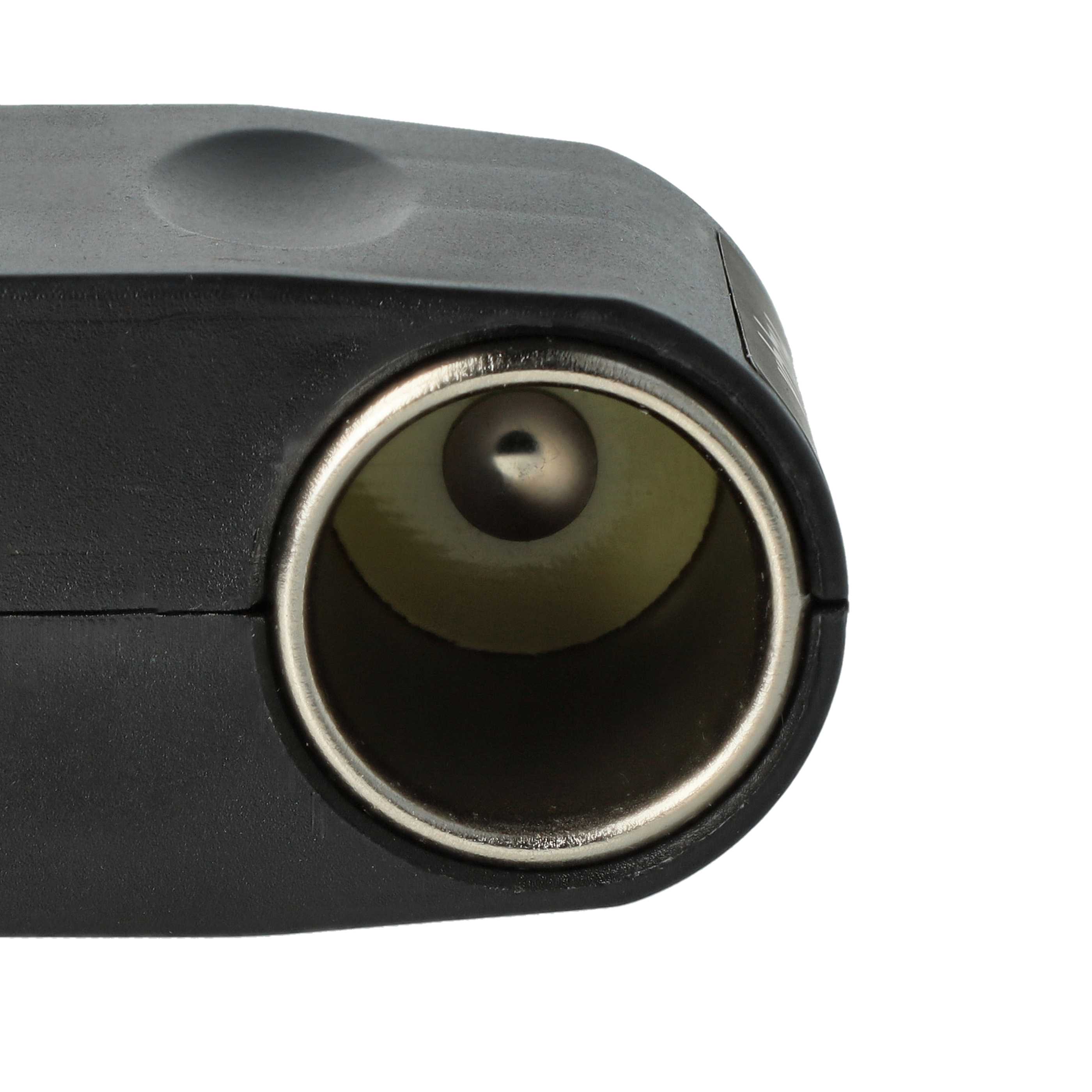Adaptateur de chargeur voiture 12 V vers prise 220 V pour tableau de bord - 500 mA
