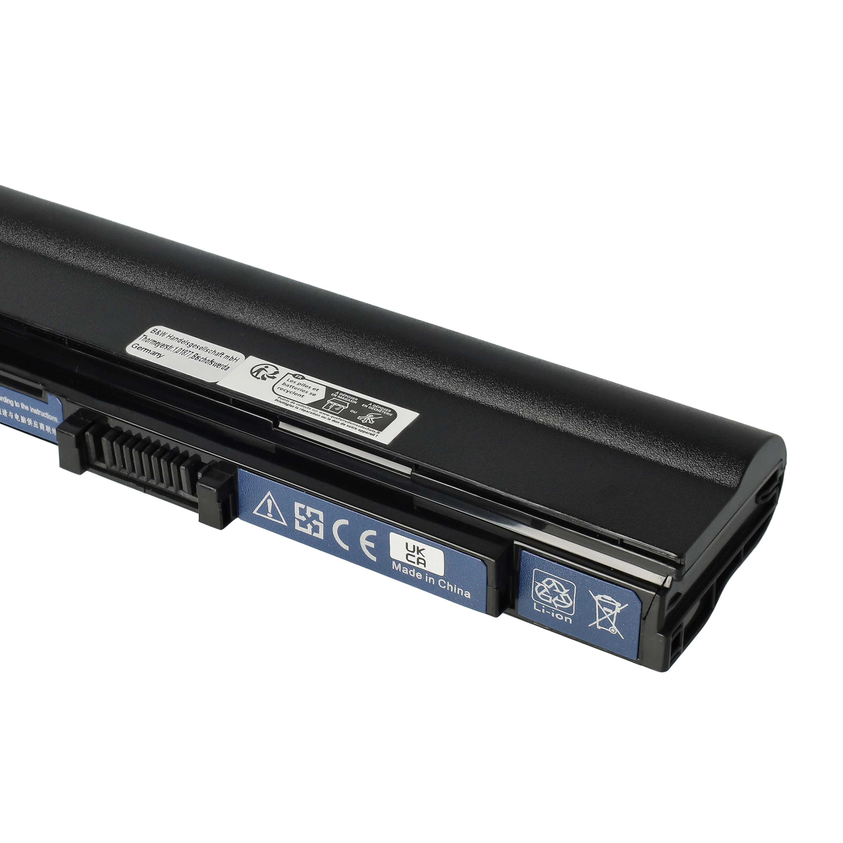 Akumulator do laptopa zamiennik Acer 934T2039F, 934T2055F, AK.006BT.033 - 4400 mAh 11,1 V Li-Ion, czarny