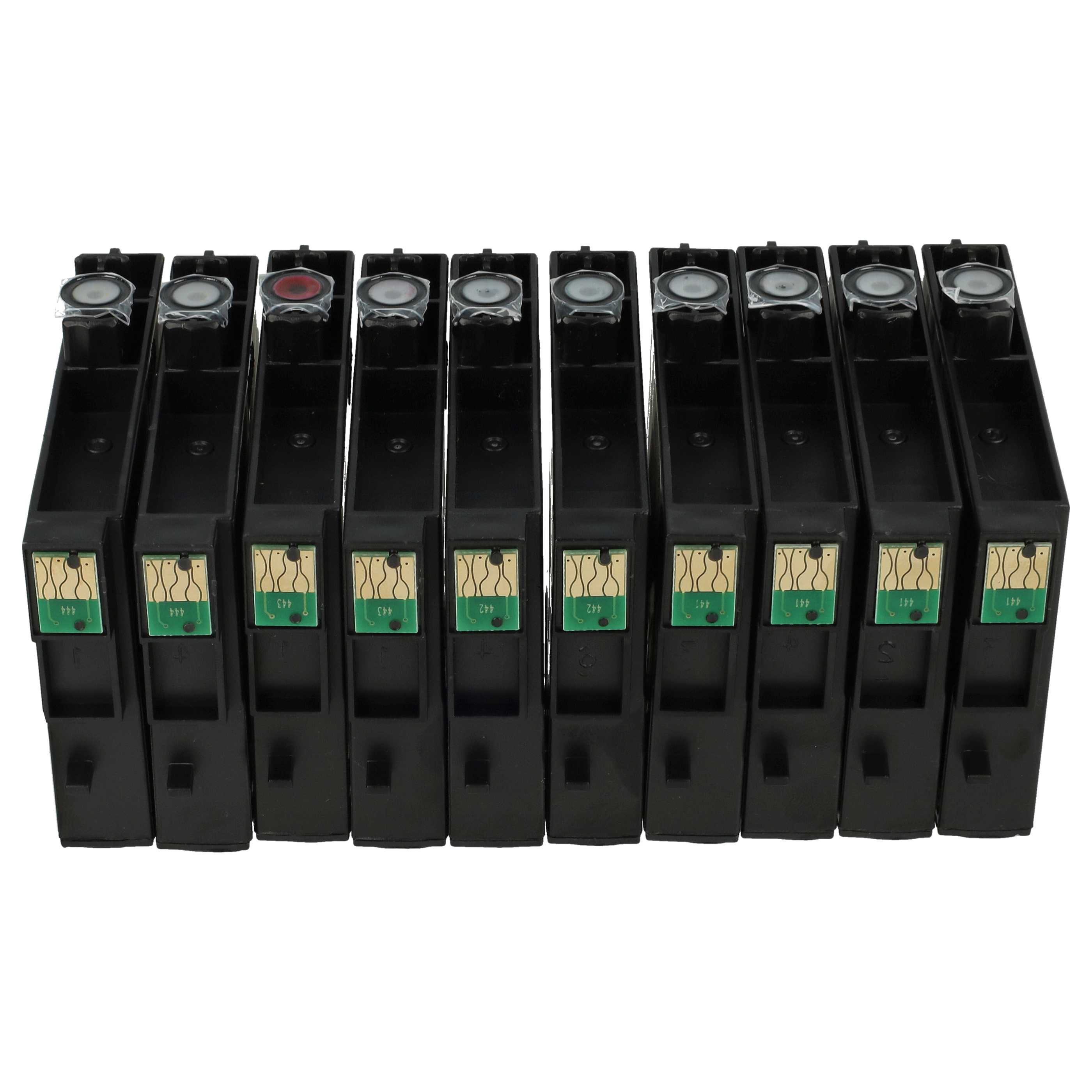 10x Tintenpatronen passend für C64 Epson-Stylus C64 Drucker - B/C/M/Y
