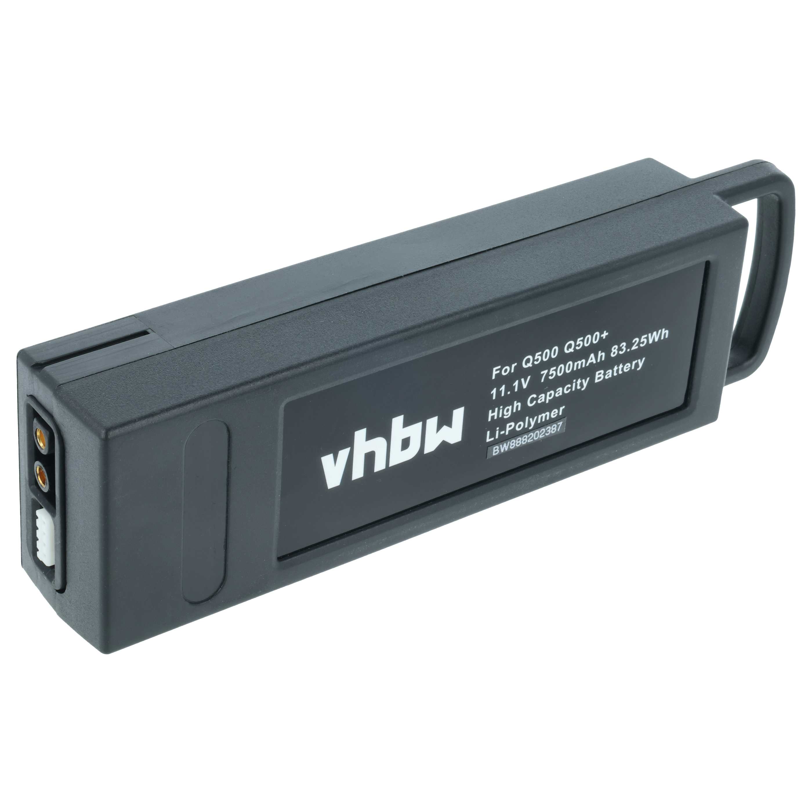 Batteria per drone quadri e multicottero sostituisce Yuneec YUNQ500105 - 7500mAh 11,1V Li-Poly
