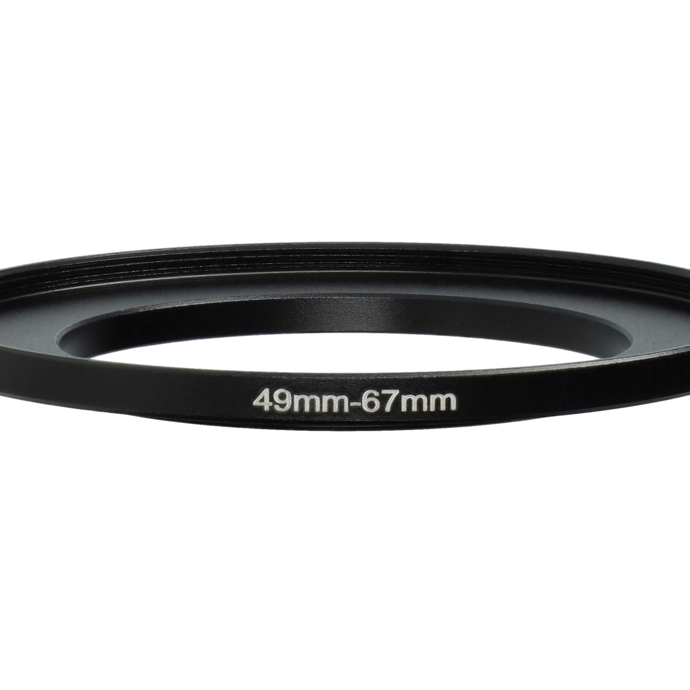 Step-Up Ring Adapter of 49 mm to 67 mmfor various Camera Lens - Filter Adapter