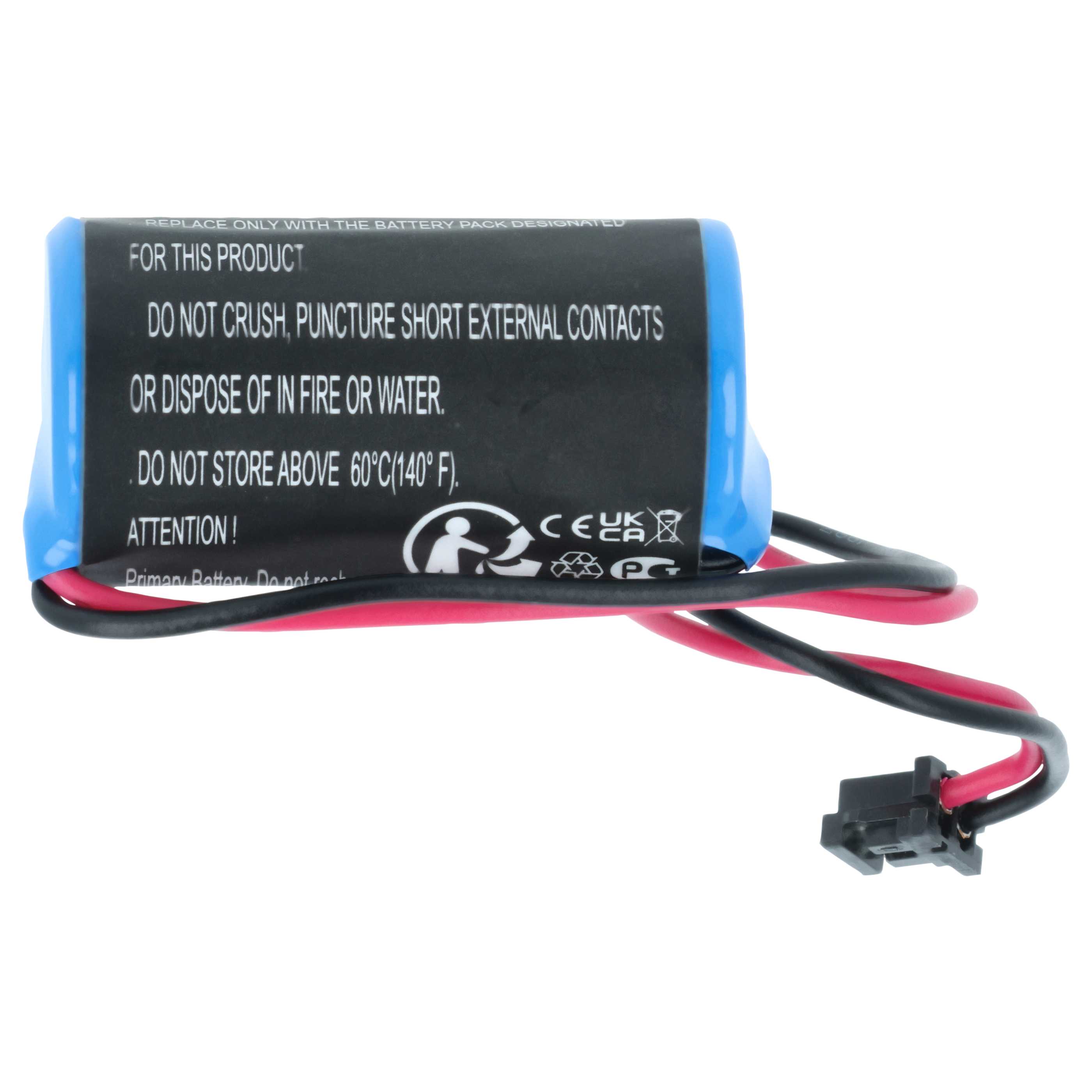 Industrial Controller 5x Battery replaces Mitsubishi 624-1831, BKO-C10811H03, 130376 - 1700mAh 3V Li-MnO2