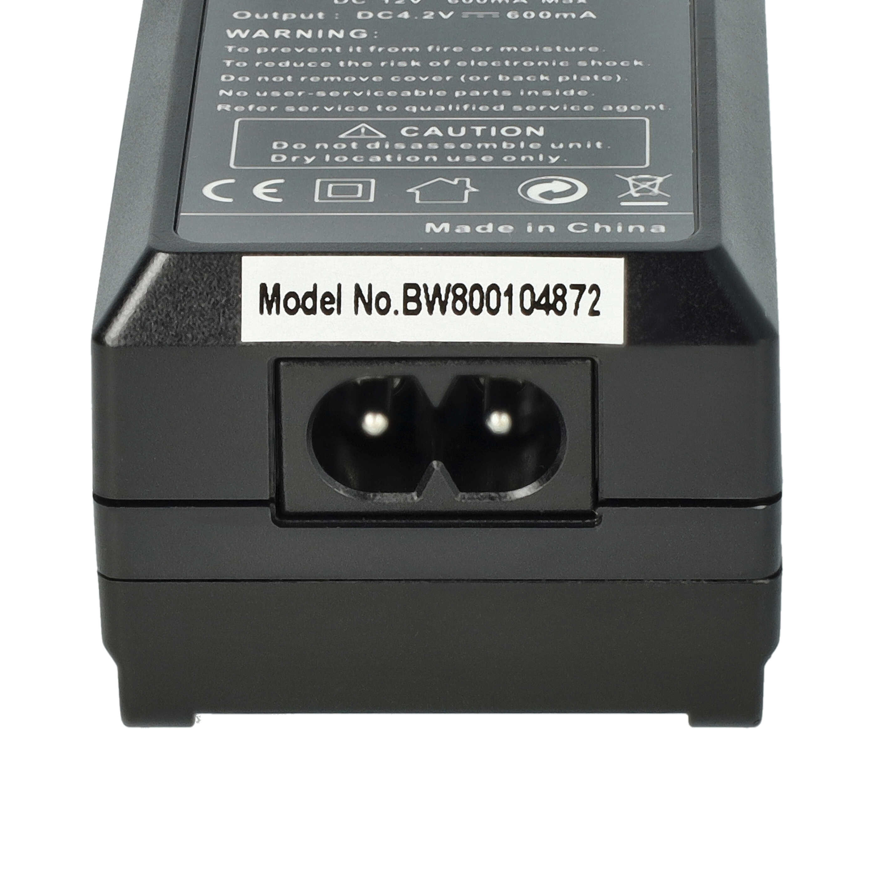 Battery Charger suitable for Lumix DMC-FT7 Camera etc. - 0.6 A, 4.2 V