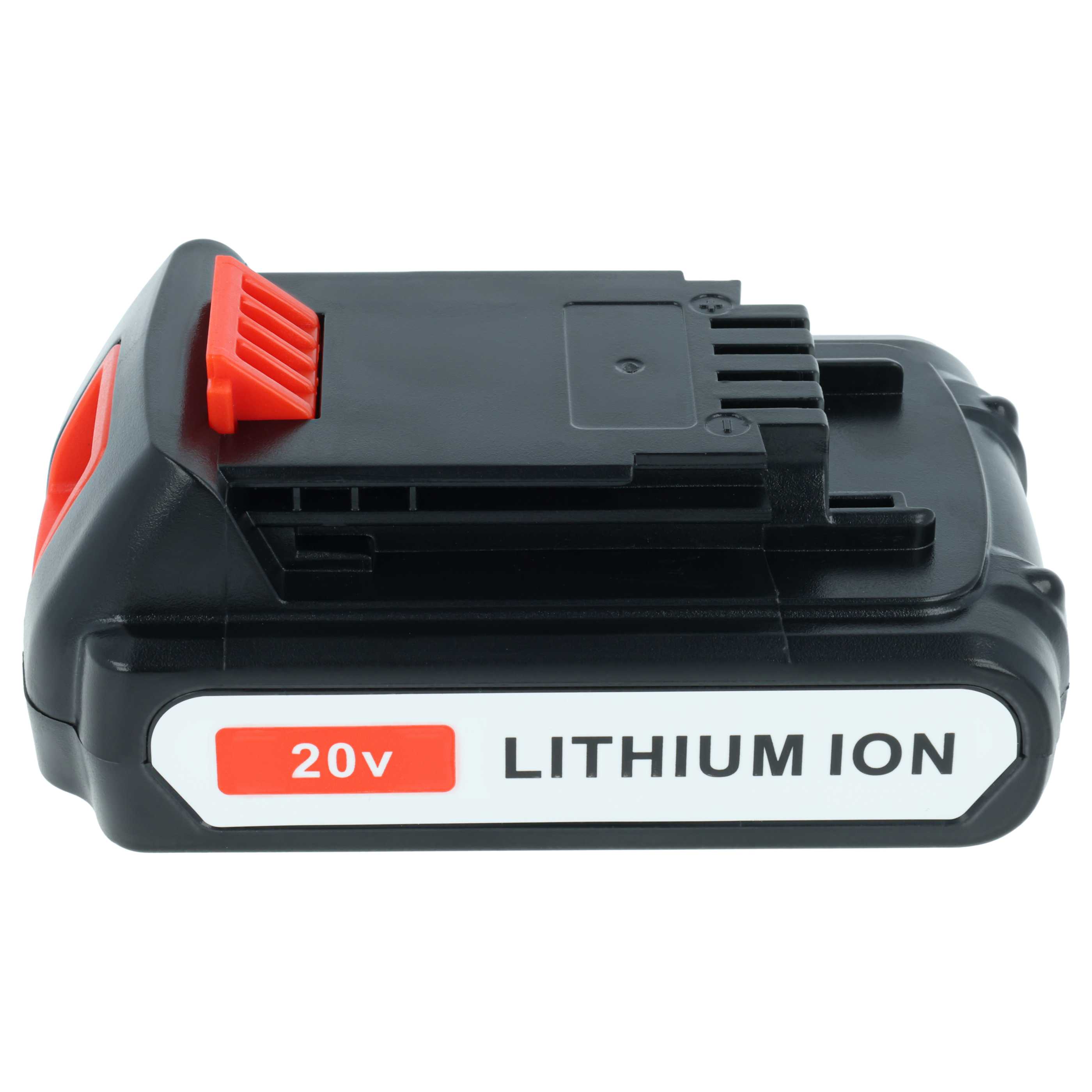 2x Battery replaces Black & Decker LBXR20, LBX20, LB20, LB2X4020 Electric Power Tool - 2000 mAh, 20 V, Li-Ion