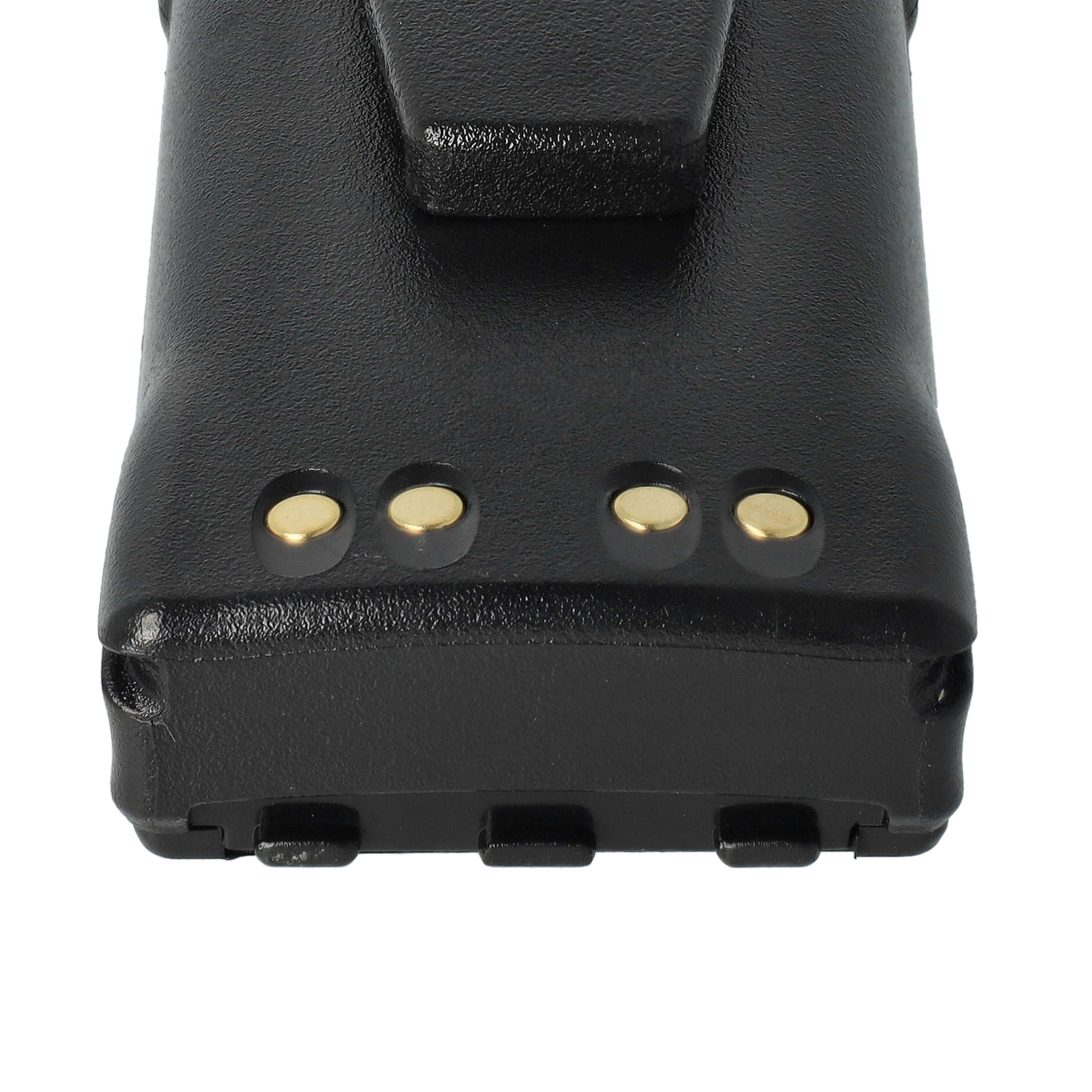 Radio 10x Battery replaces Motorola HMNN4151, HMNN4154, HNN4001, HMNN4158, HMNN4159 - 2600 mAh 7.4 V Li-Ion