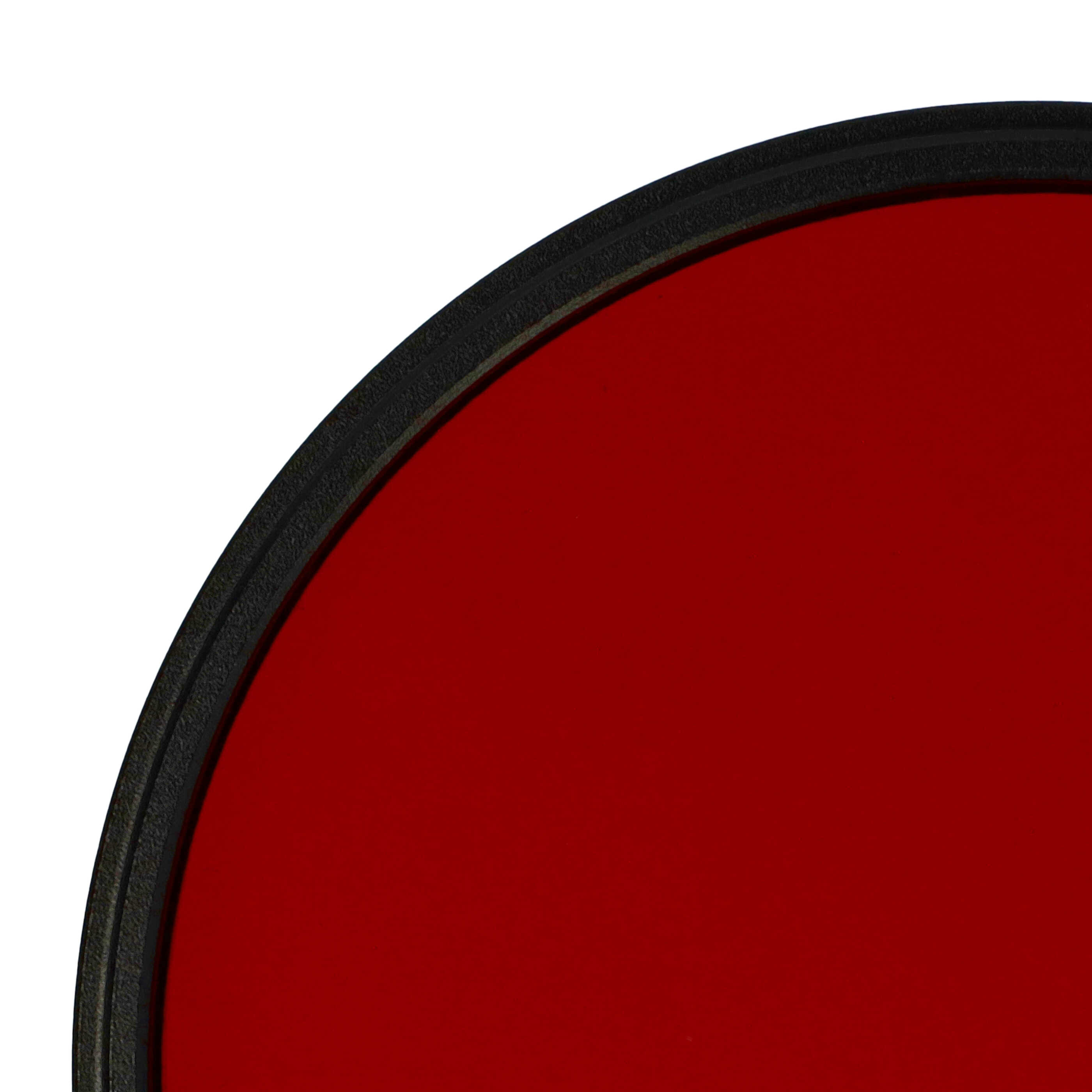 Filtr fotograficzny na obiektywy z gwintem 82 mm - filtr czerwony