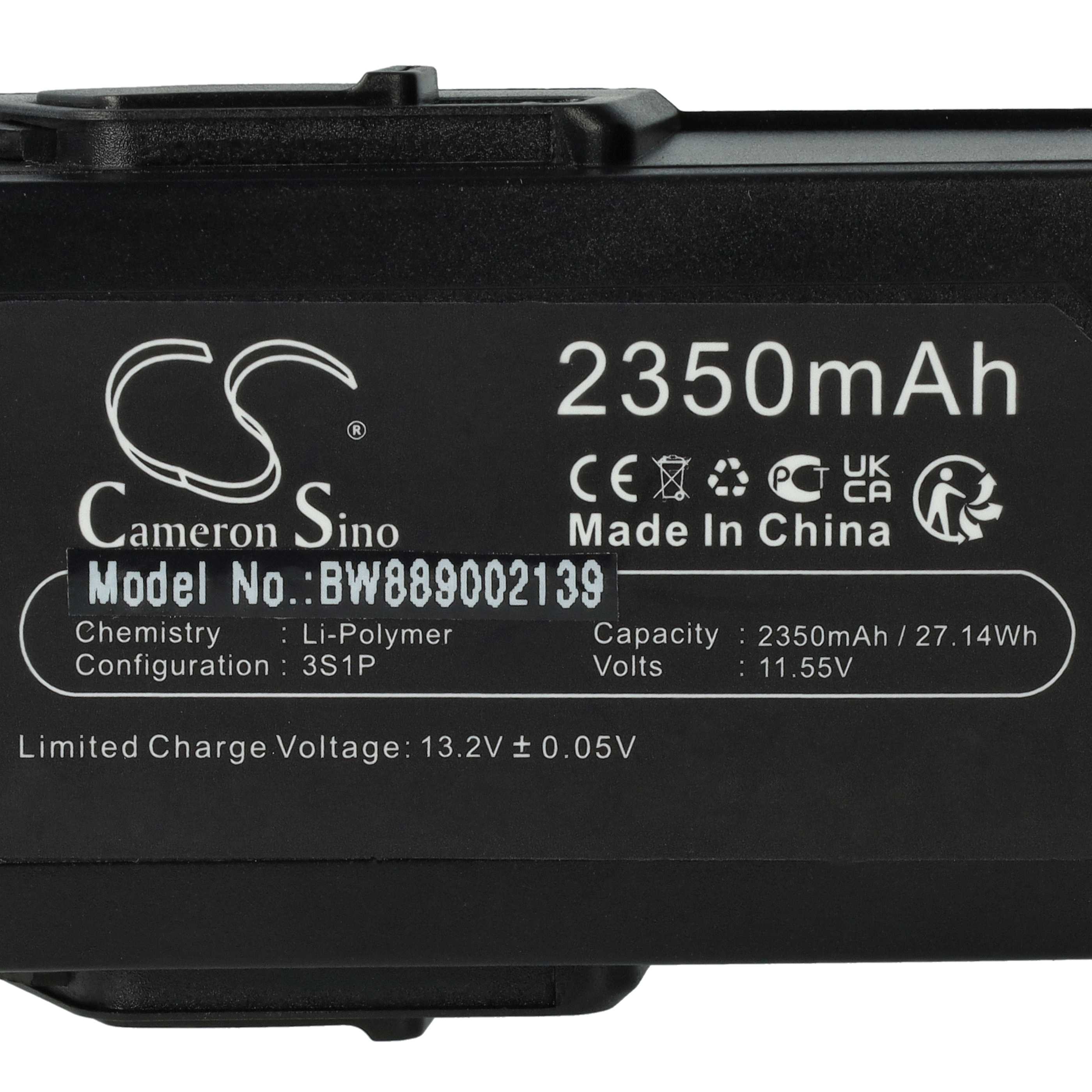 Batterie pour drone remplace DJI CP.PT.00000119.01 - 2350mAh 11,55V Li-polymère
