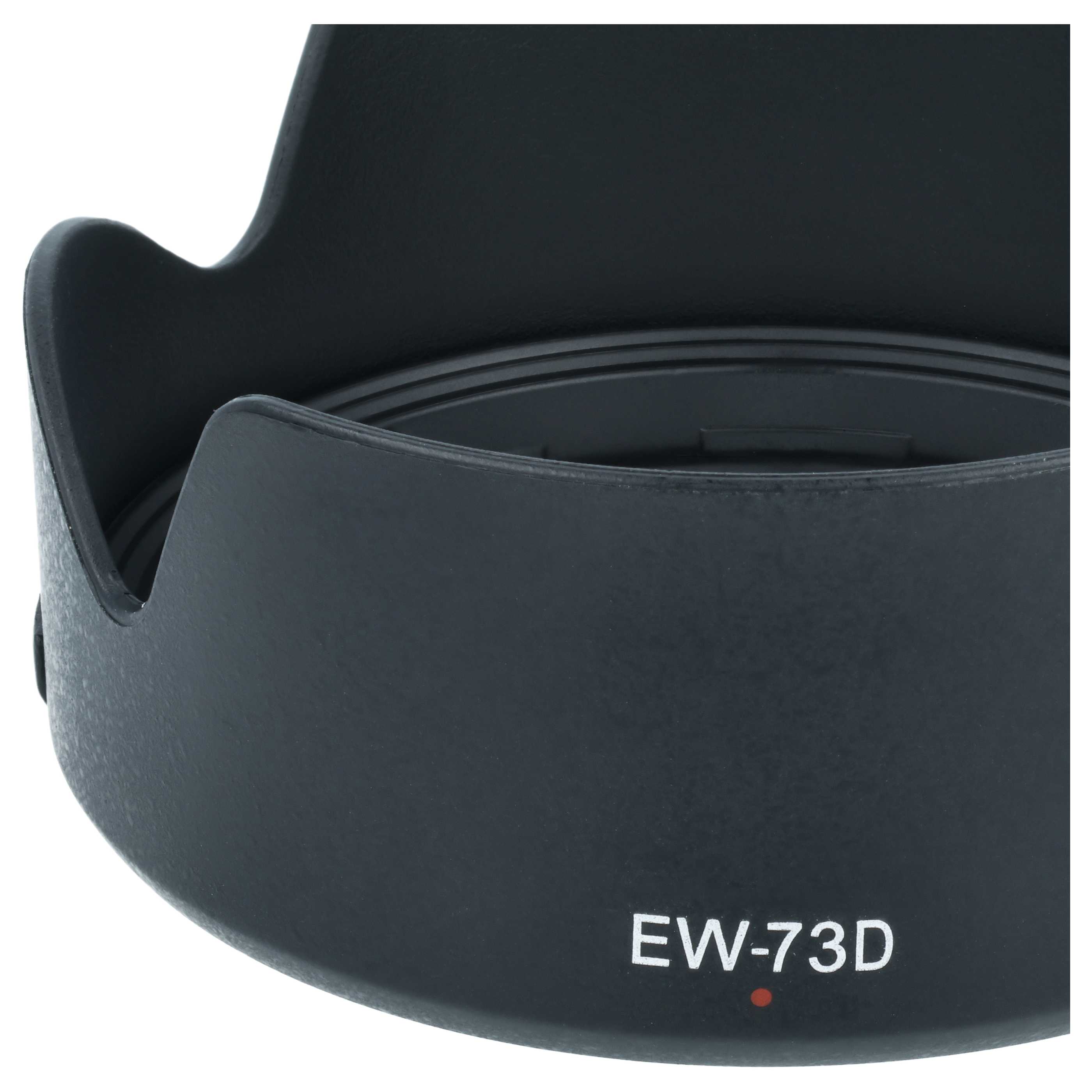 Lens Hood replaces Canon EW-73D for Canon Lens with 67 mm Diameter, plastic, black