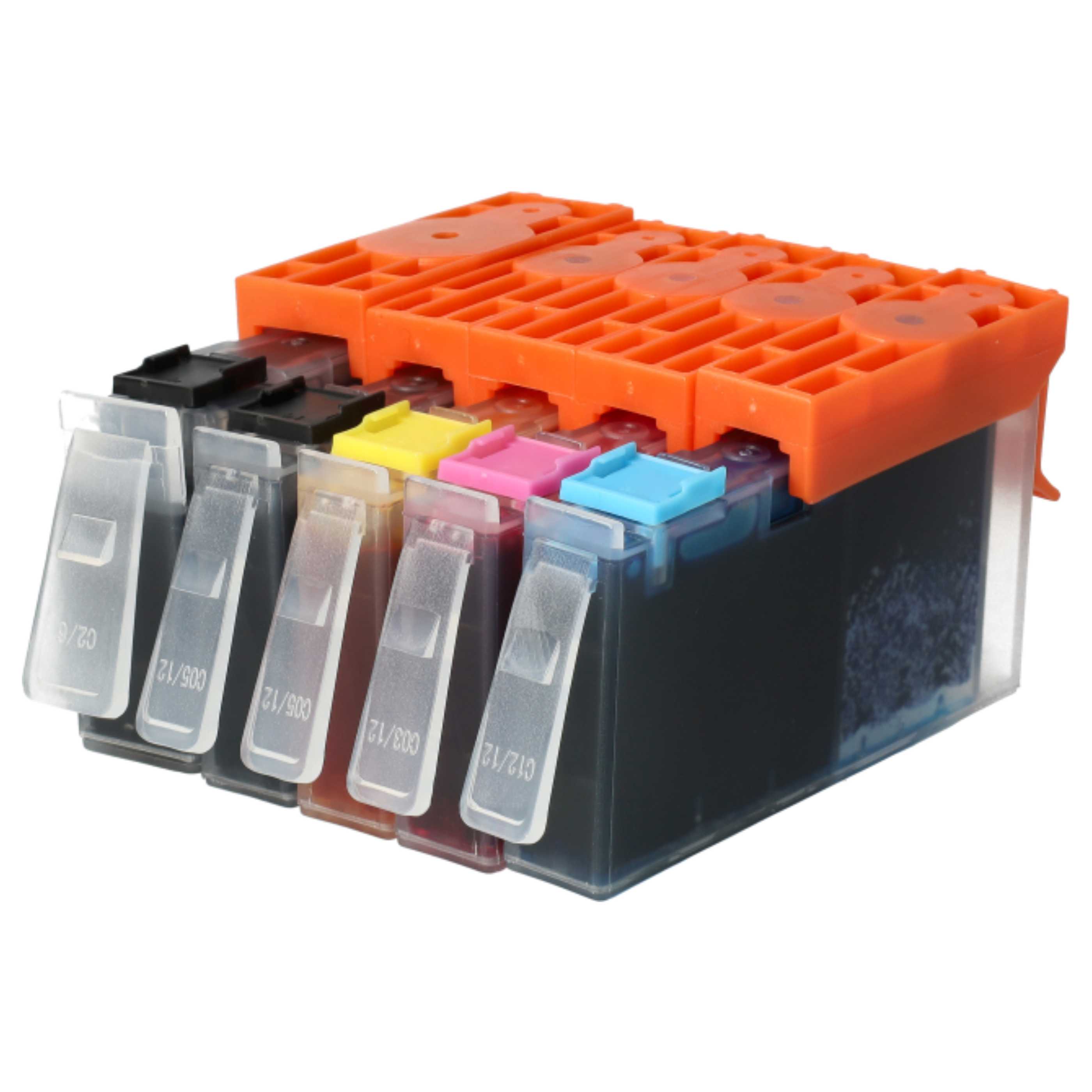 15x Ink Cartridges replaces HP CB321EE Black, 920XL, 920, 364XL 3070 Printer - B/C/M/Y + photo black