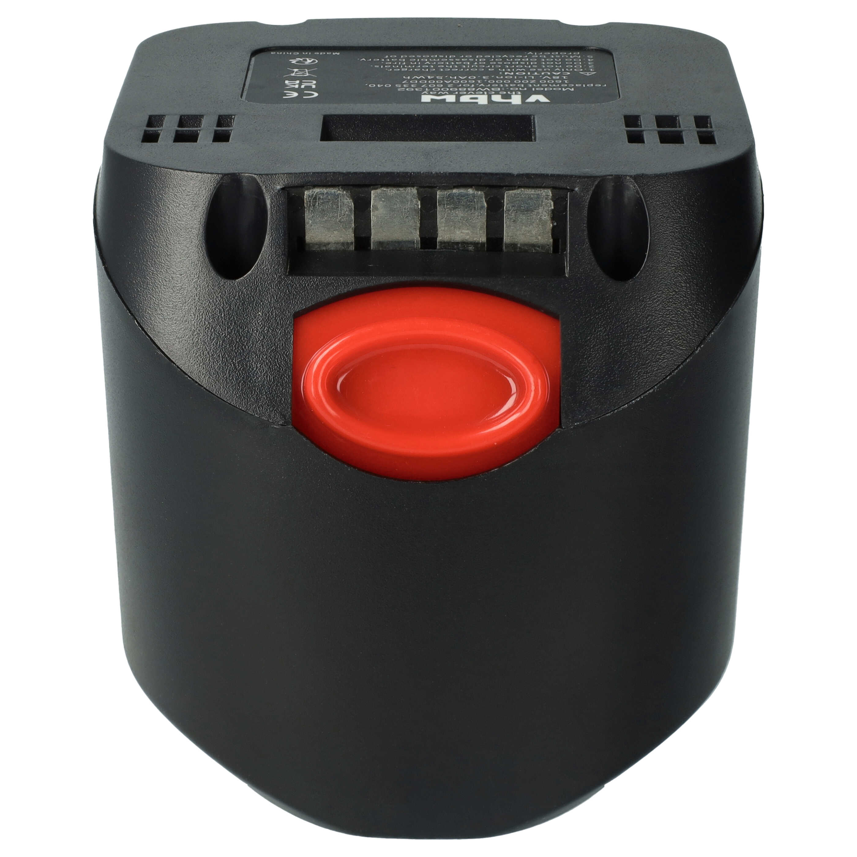 Battery replaces Bosch 1 600 Z00 000, 1 600 A00 DD7 Electric Power Tool - 3000 mAh, 18 V, Li-Ion