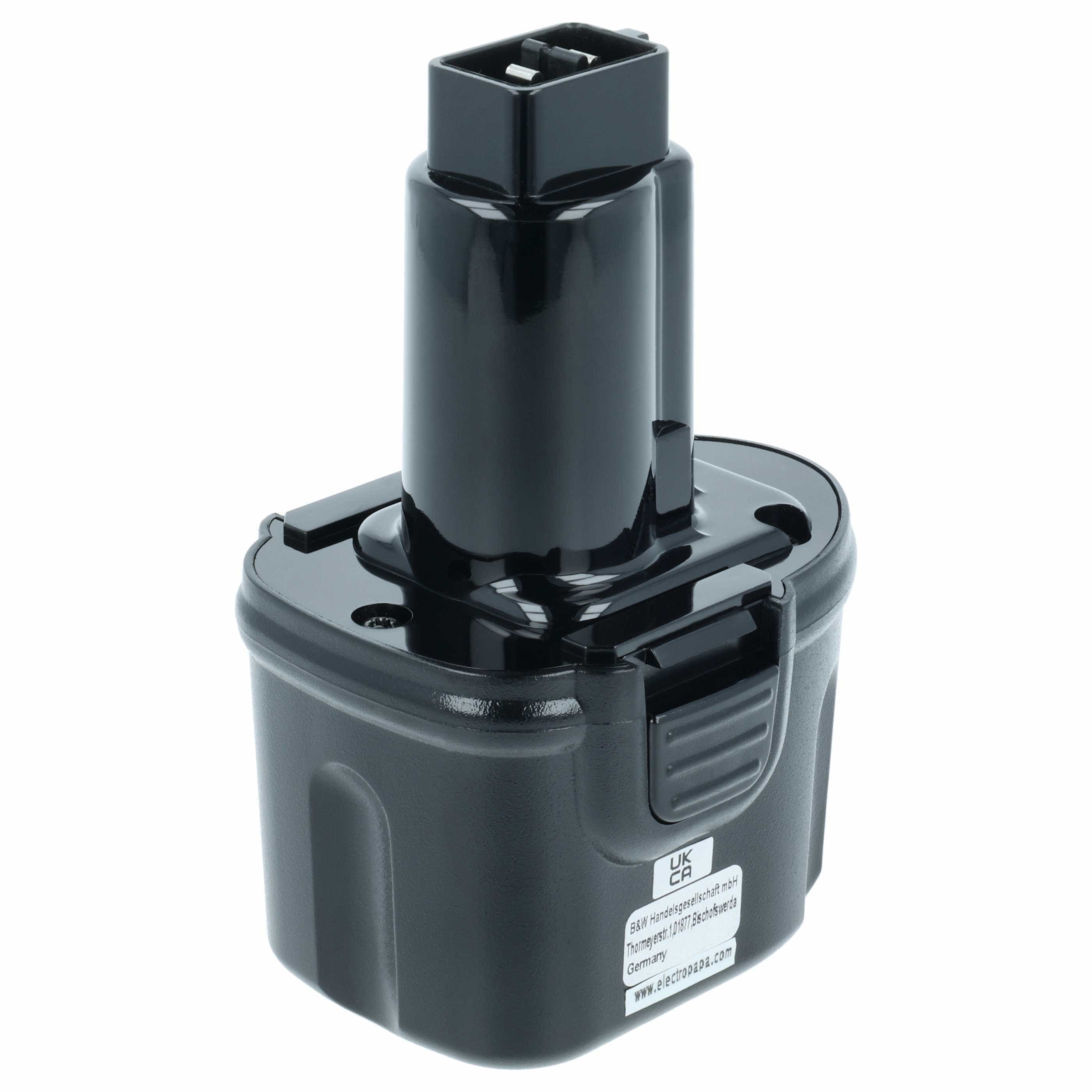 Akku 7,2V als Ersatz für Dewalt DW9057, DE9085, DE9057 - 3,3Ah, NiMH