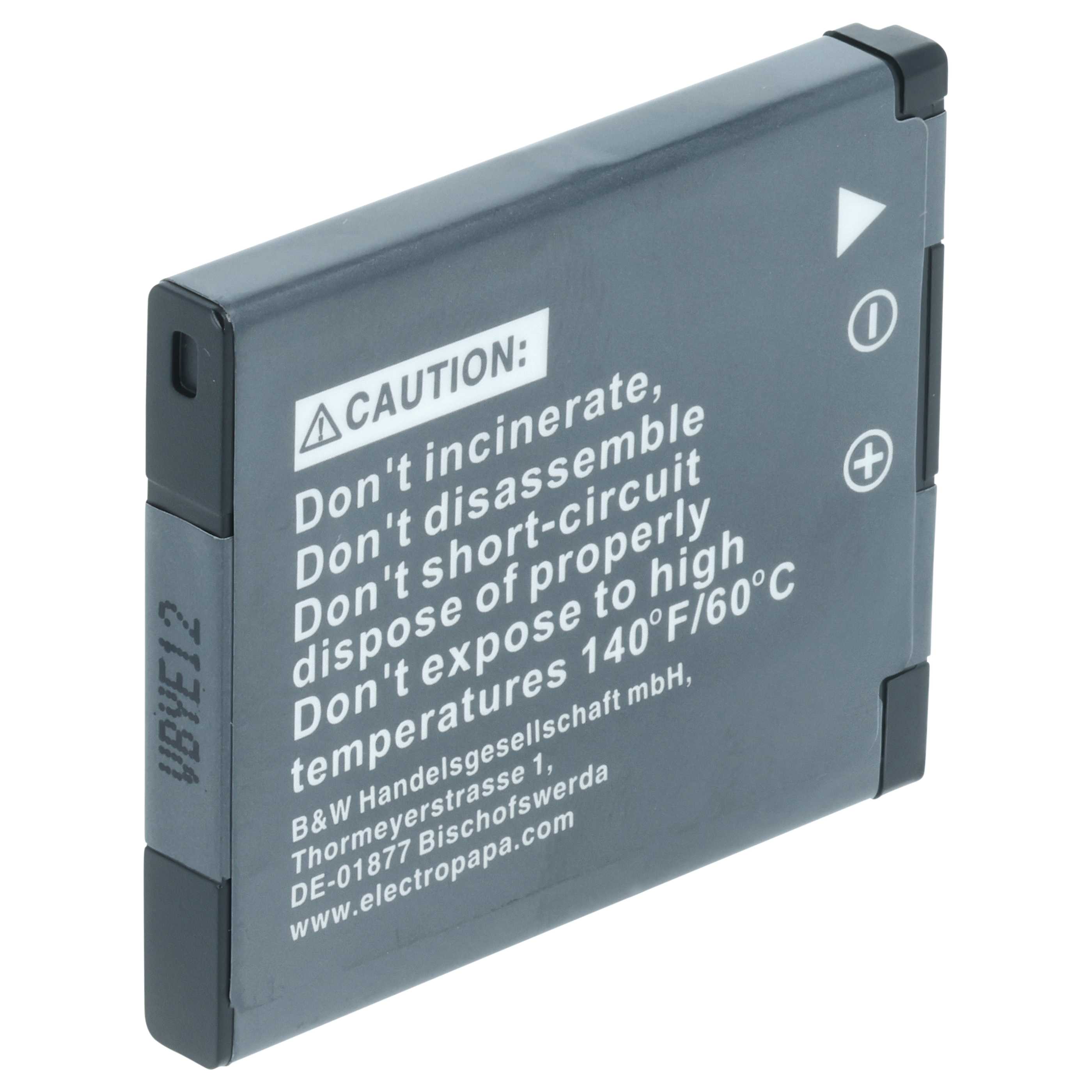 Batteria sostituisce Canon NB-11LH, NB-11L per fotocamera - 500mAh 3,7V Li-Ion