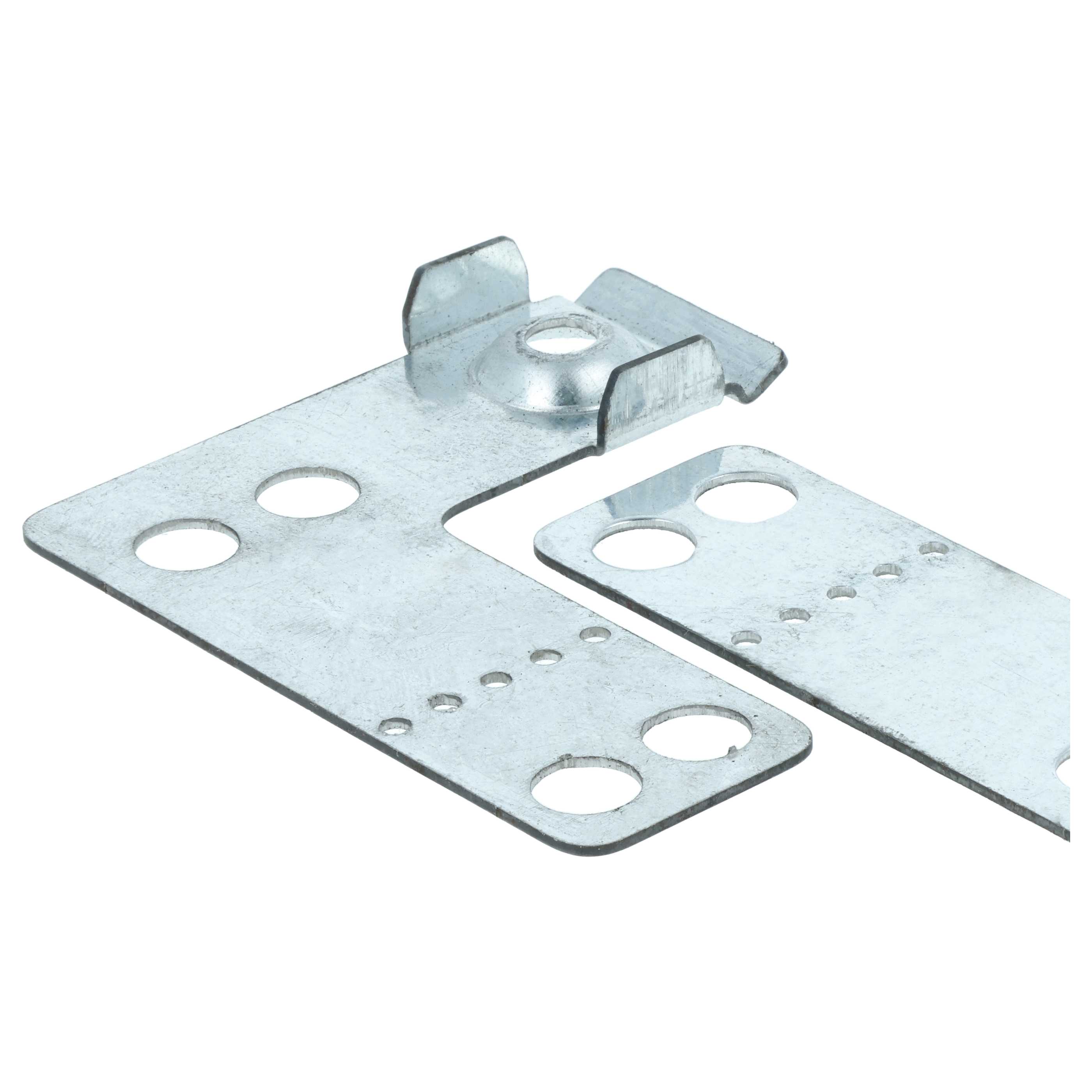 2 Part Angle Bracket Set for Bosch Siemens Dishwasher Replaces 00622622 - Fixing Bracket Left Right
