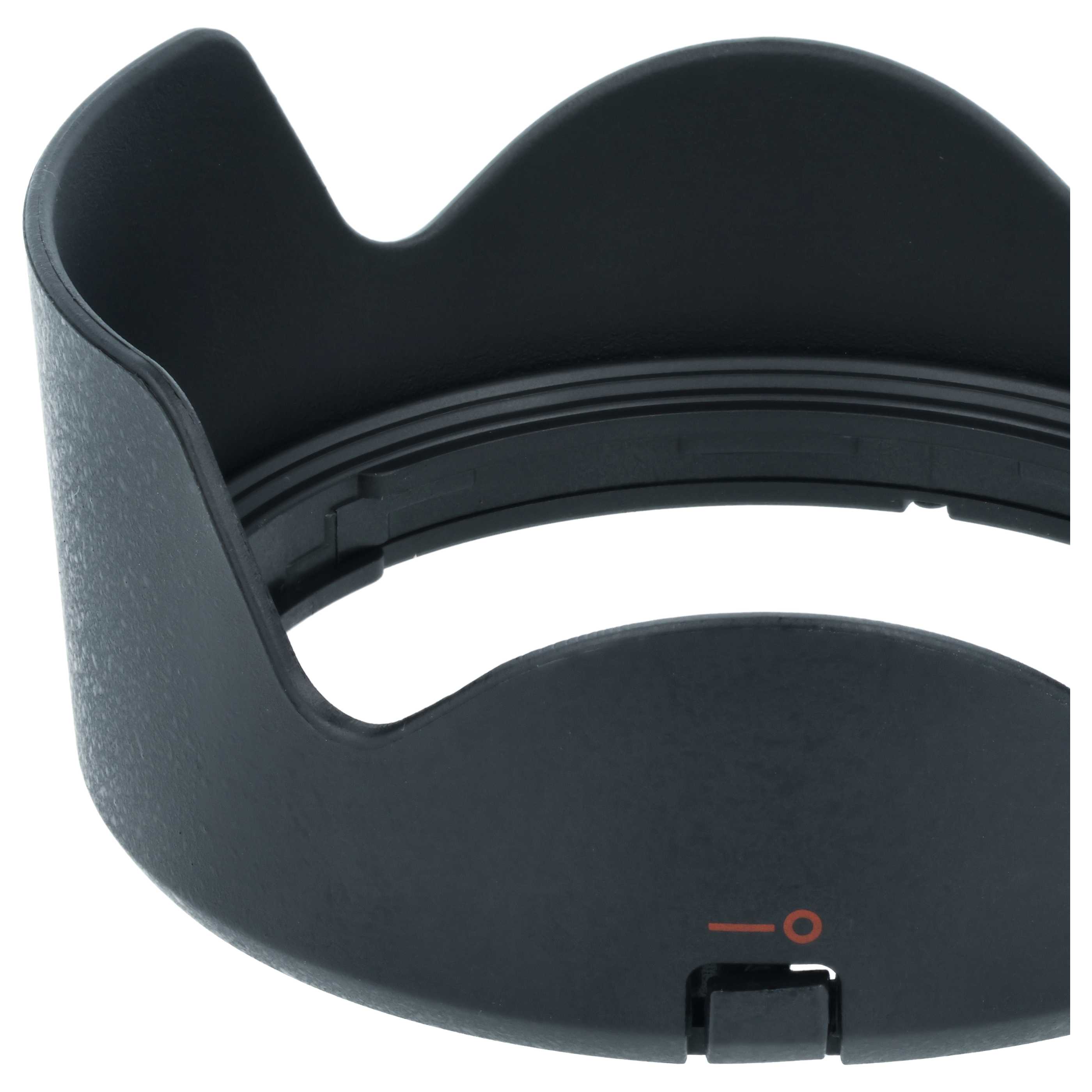 Lens Hood replaces Canon EW-73D for Canon Lens with 67 mm Diameter, plastic, black