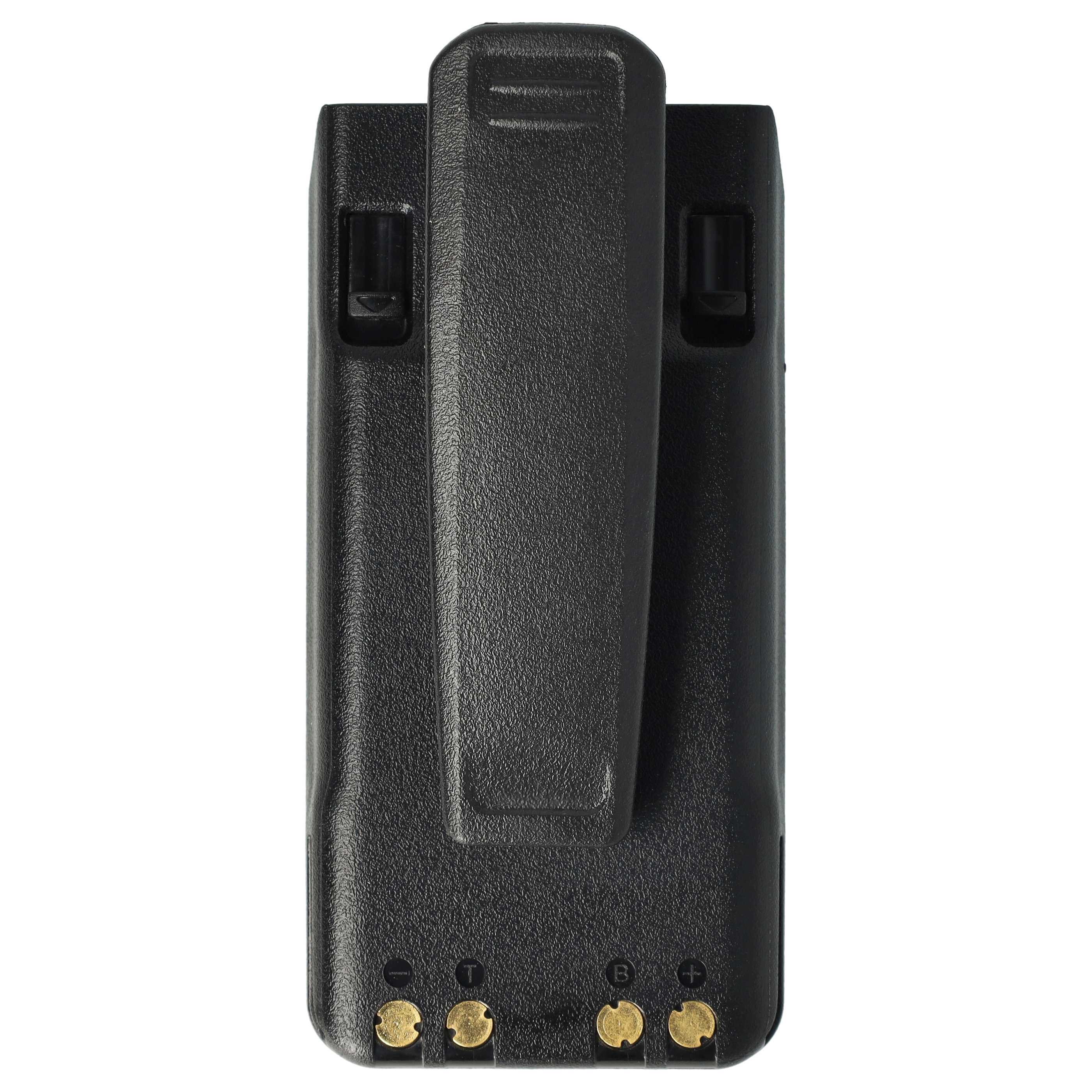 Radio 5x Battery replaces Icom BP-279, BP-280, BP-280LI - 1500 mAh 7.4 V Li-Ion + Belt Clip