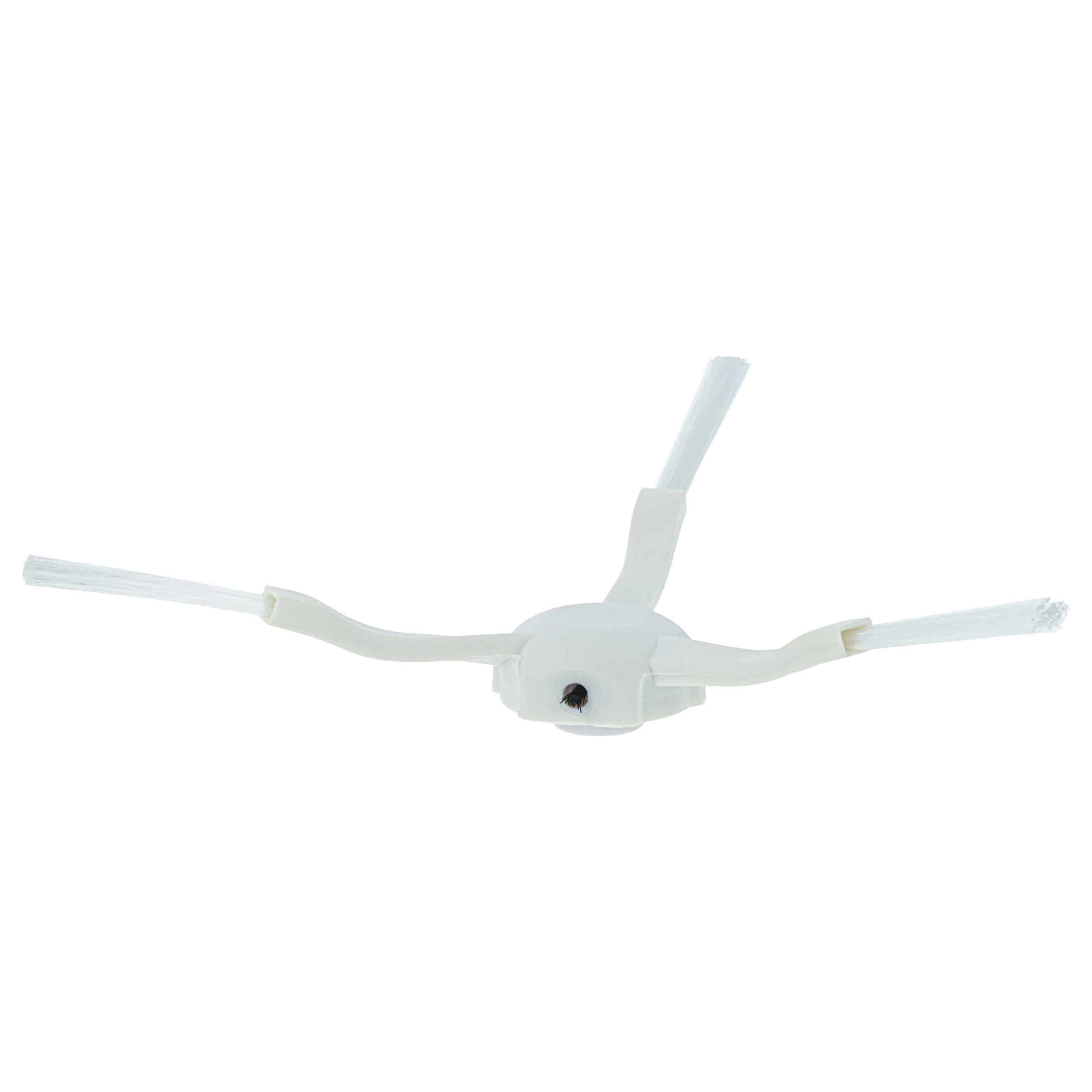 Side Brush suitable for Dreame, Xiaomi Mijia 1C Robot Vacuum Cleaner etc. - 3-armed, white